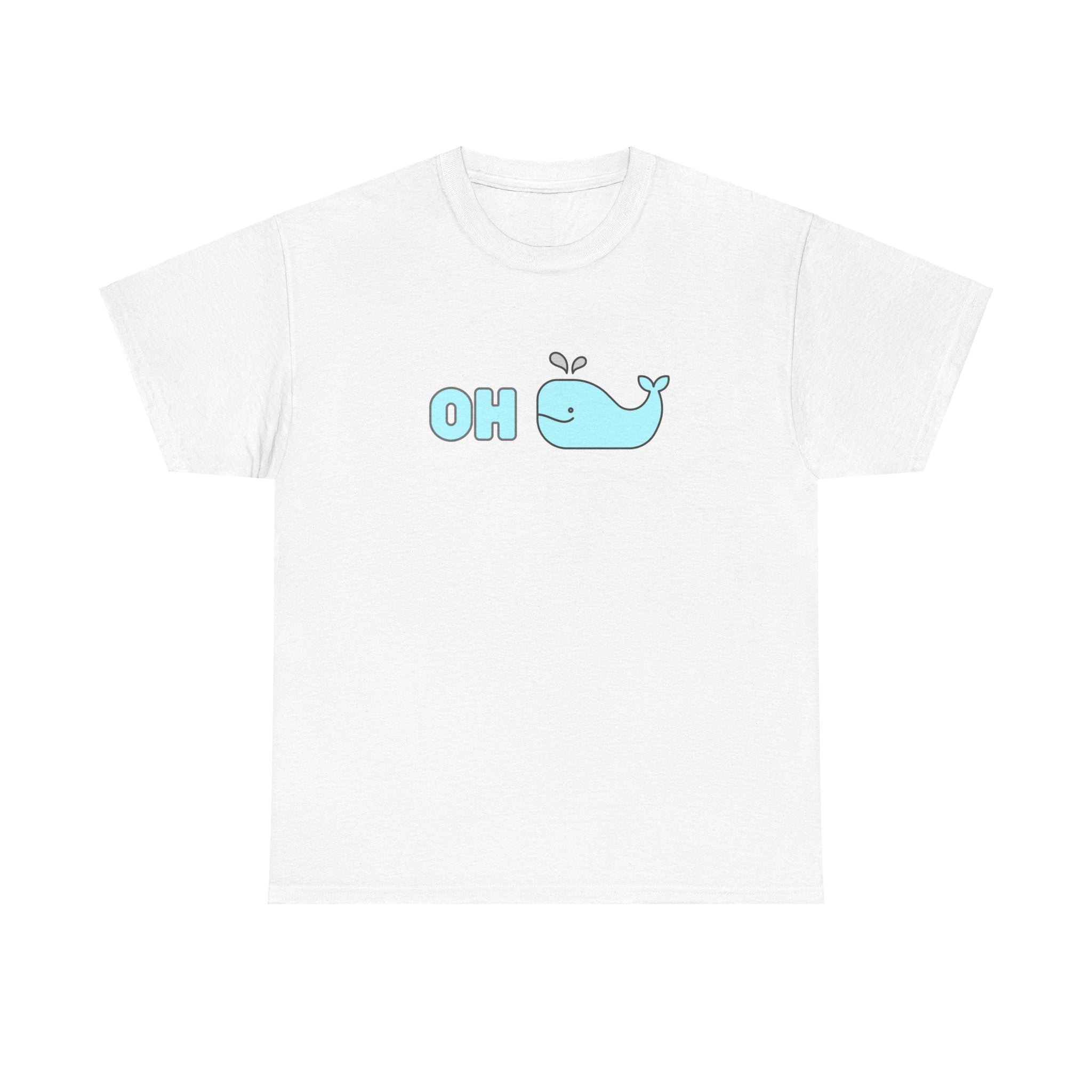 Oh Whale Funny Cute Graphic Novelty Gift Unisex T-Shirt