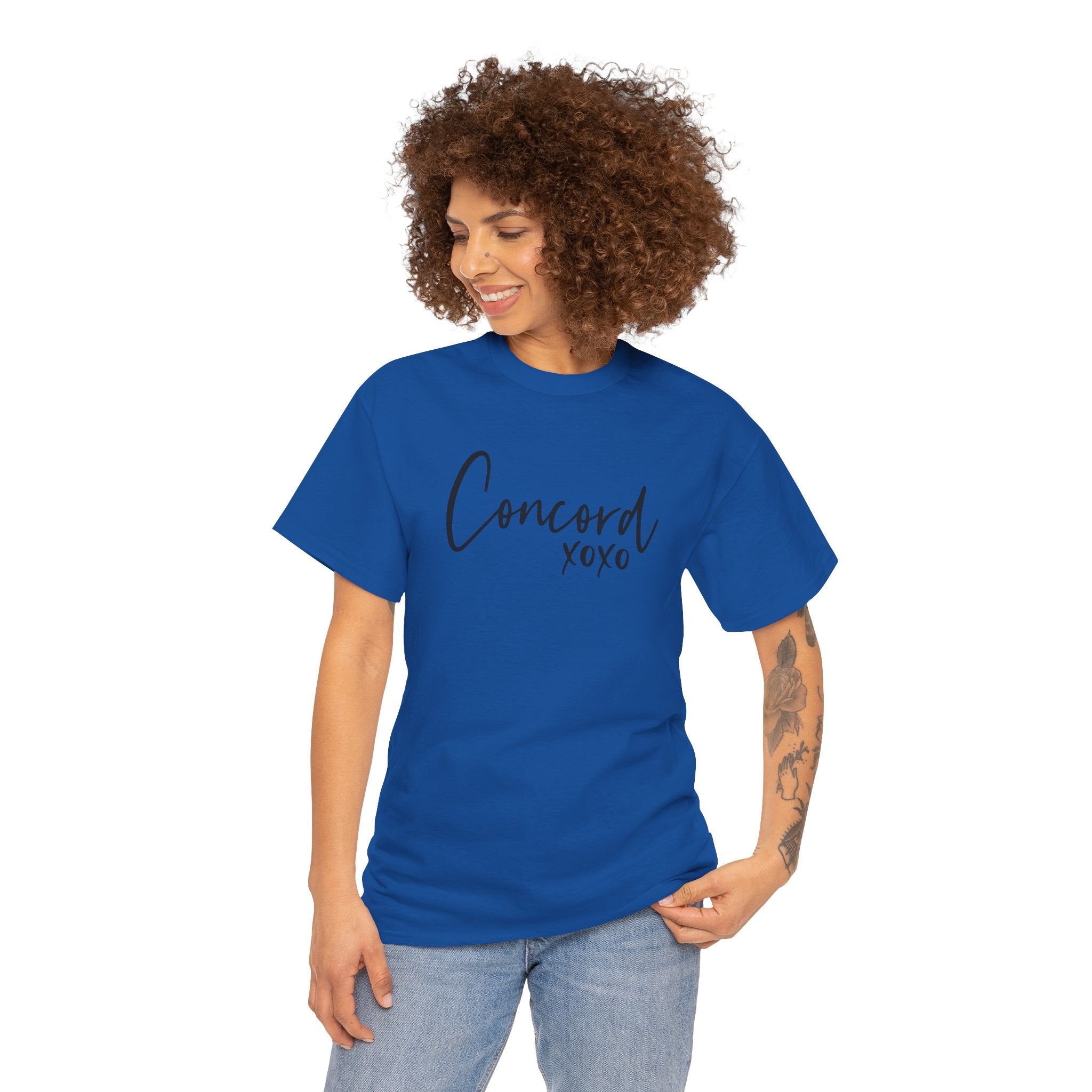 Concord North Carolina NC State Cursive Unisex T-Shirt