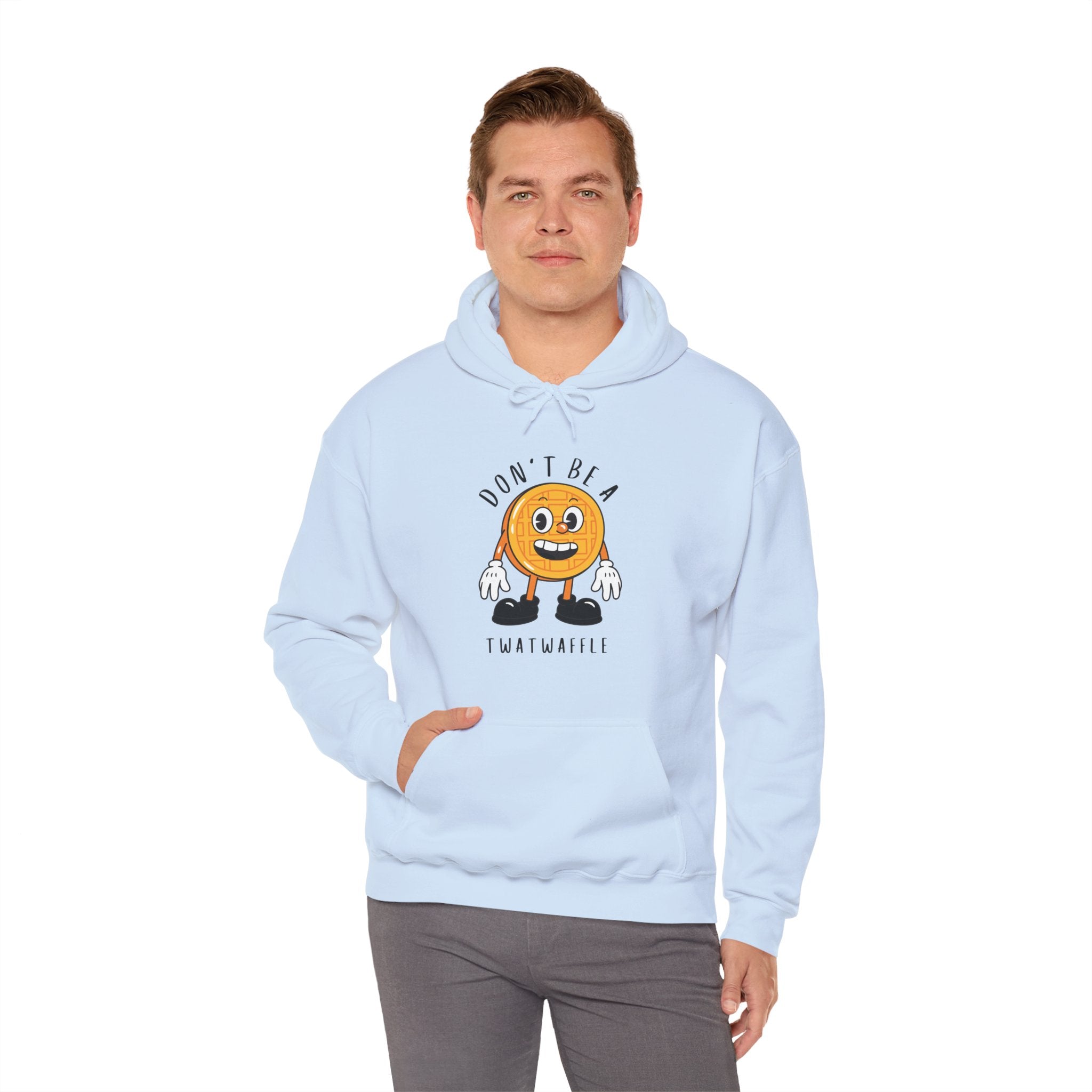 Funny Don't Be A Twatwaffle Waffle Unisex Graphic Novelty Hoodie