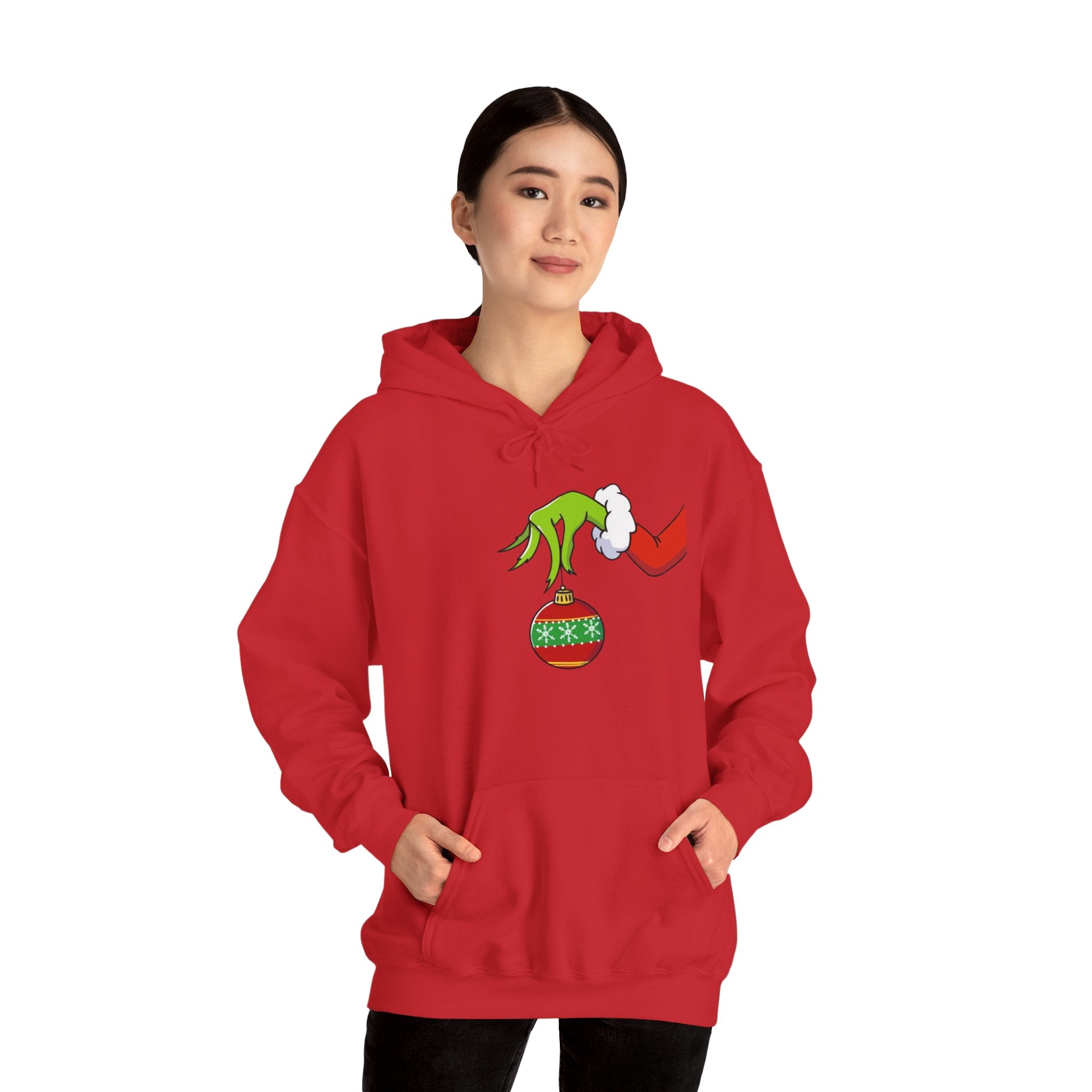 Grinch Ornament Christmas Movie Unisex Hoodie