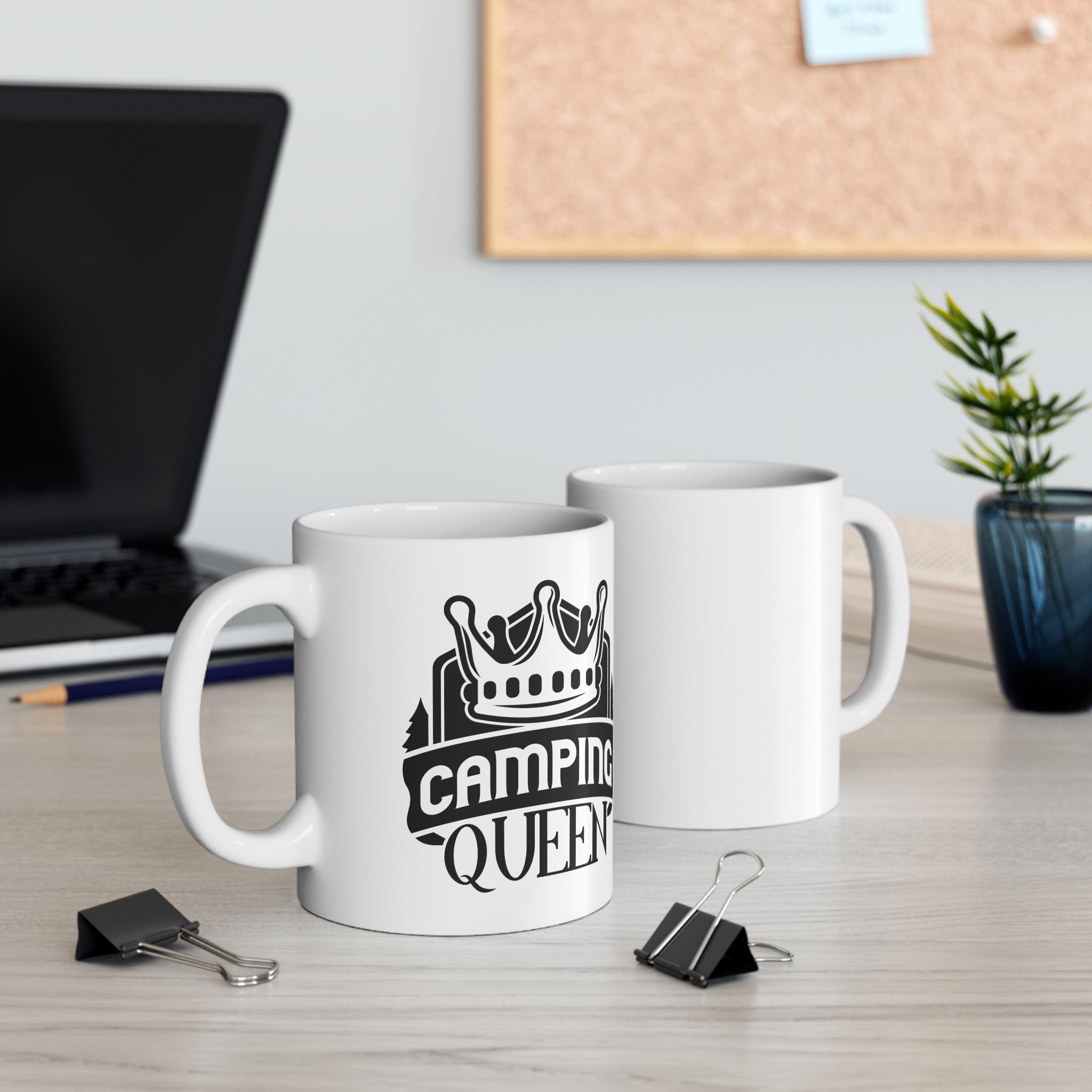 Copy of Copy of Copy of Copy of Camping Queen Women's Wife Girl Funny Cute Novelty Coffee Ceramic Gift Mug