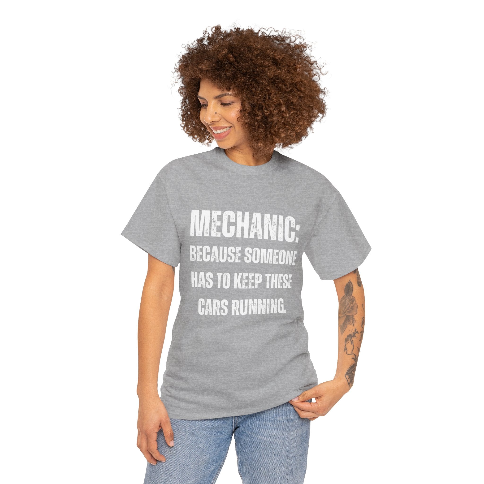 Funny Auto Car Mechanic Technician Graphic Novelty Unisex T-Shirt