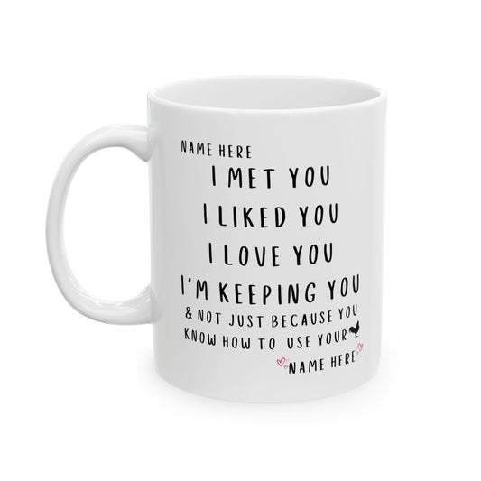 For Him Couples Gift Adult Humor Coffee Ceramic Mug