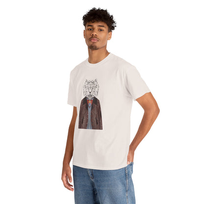 Tiger Animal Sketch Art Unisex T-Shirt