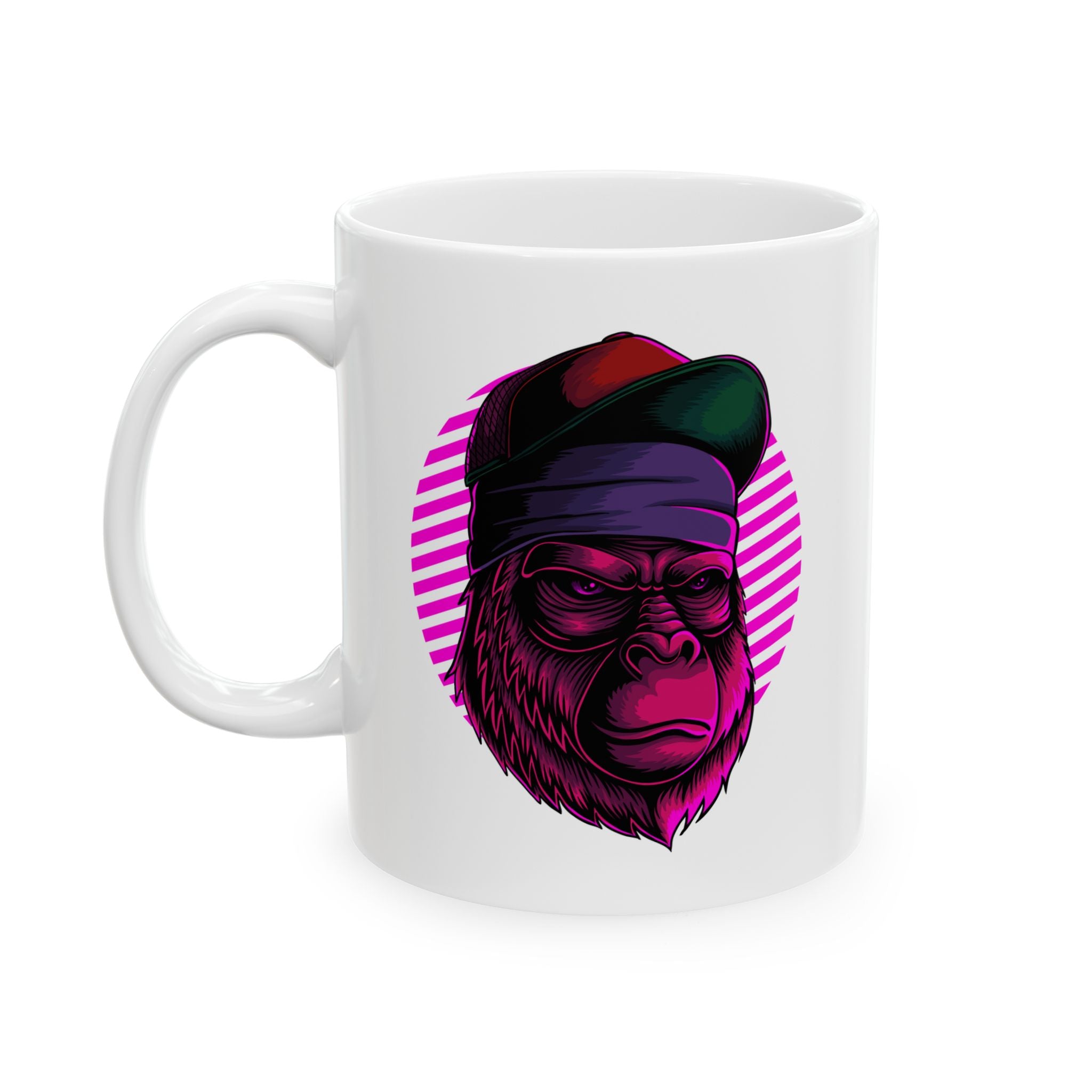 Ape Gorilla Cartoon Ceramic Coffee Mug