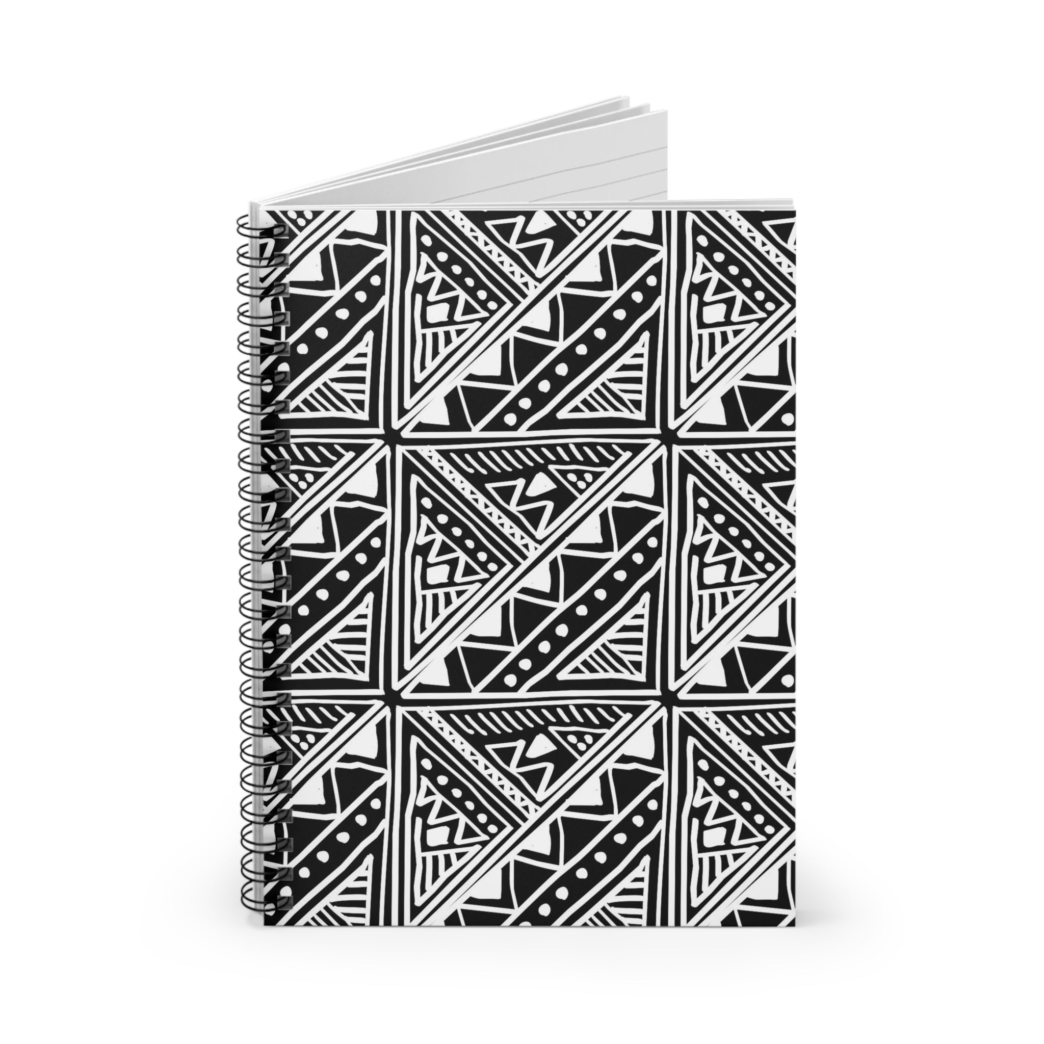 Modern Egyptian Textile Style Retro Spiral Journal Notebook