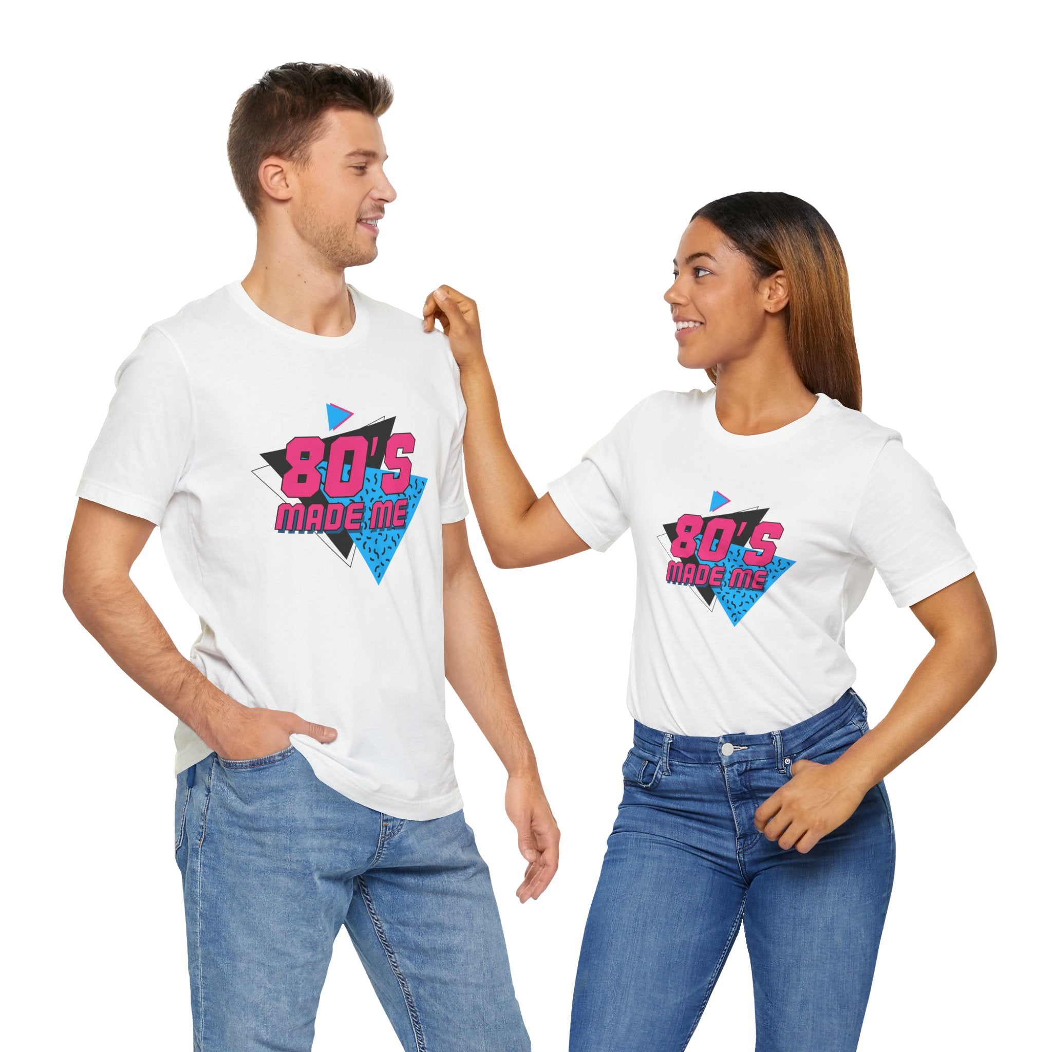 80's Made Me Unisex Novelty Graphic Tee