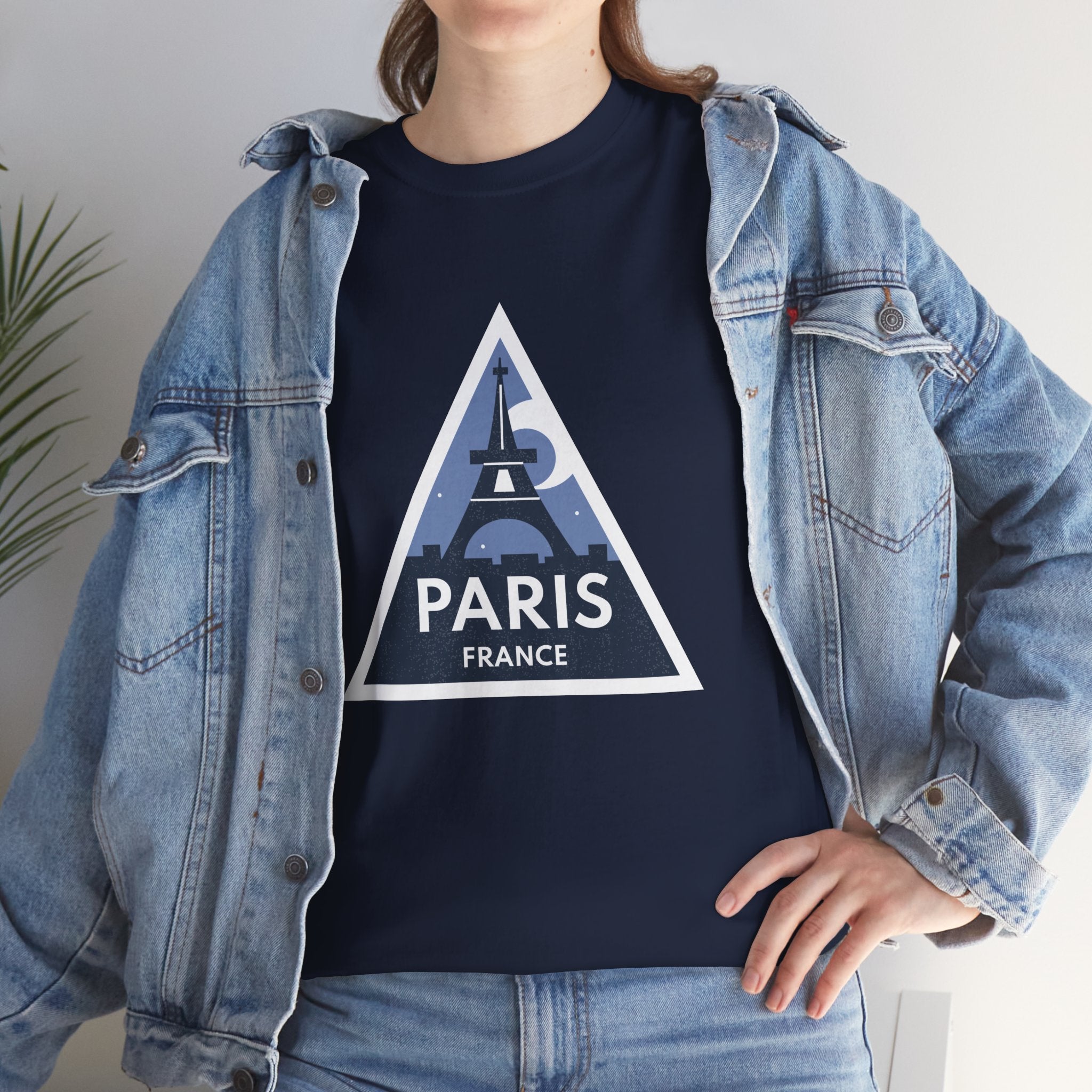 Paris France Eiffel Tower Souvenir Travel Gift Men's Women's T-Shirt