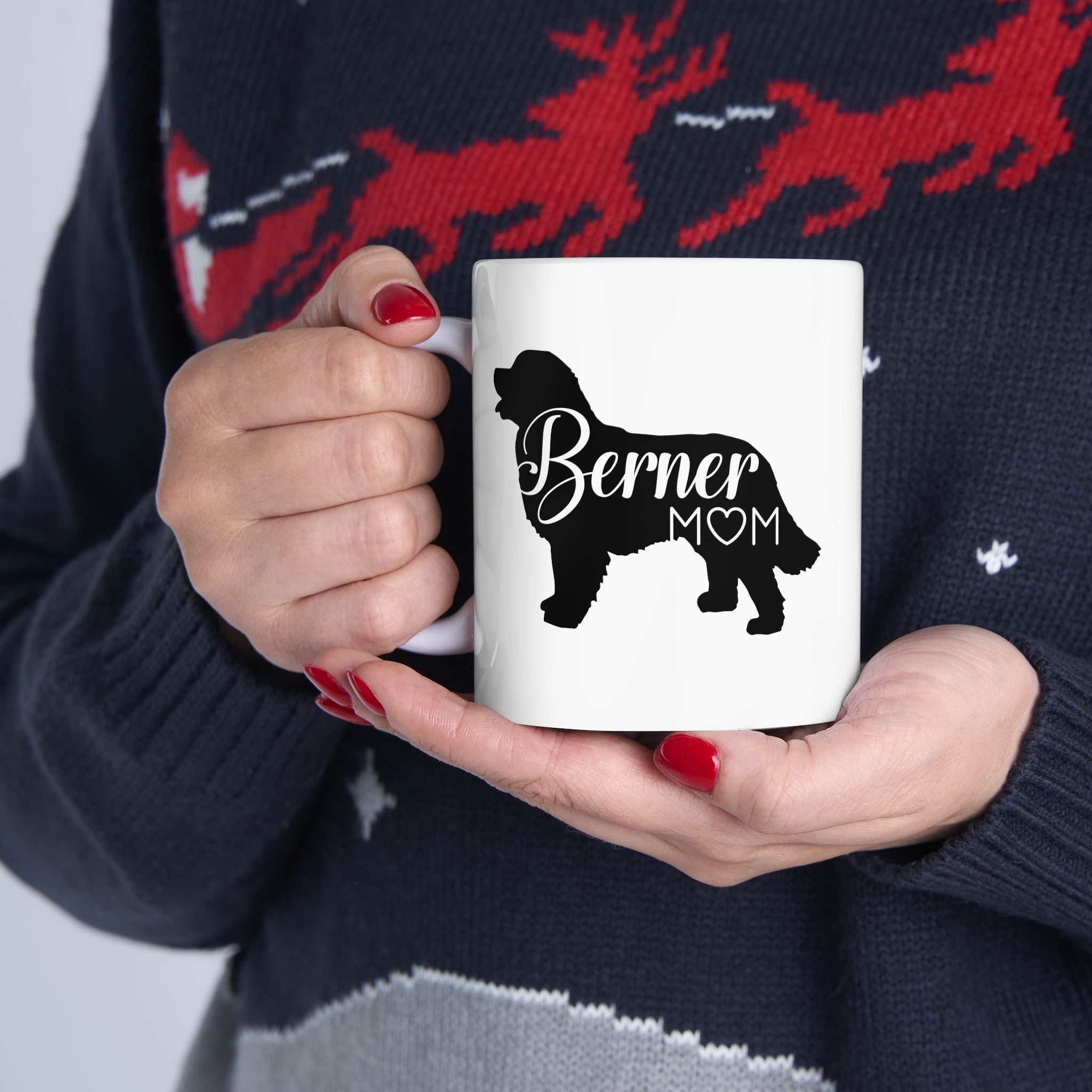 Berner Mom Dog Lover Ceramic Coffee Mug