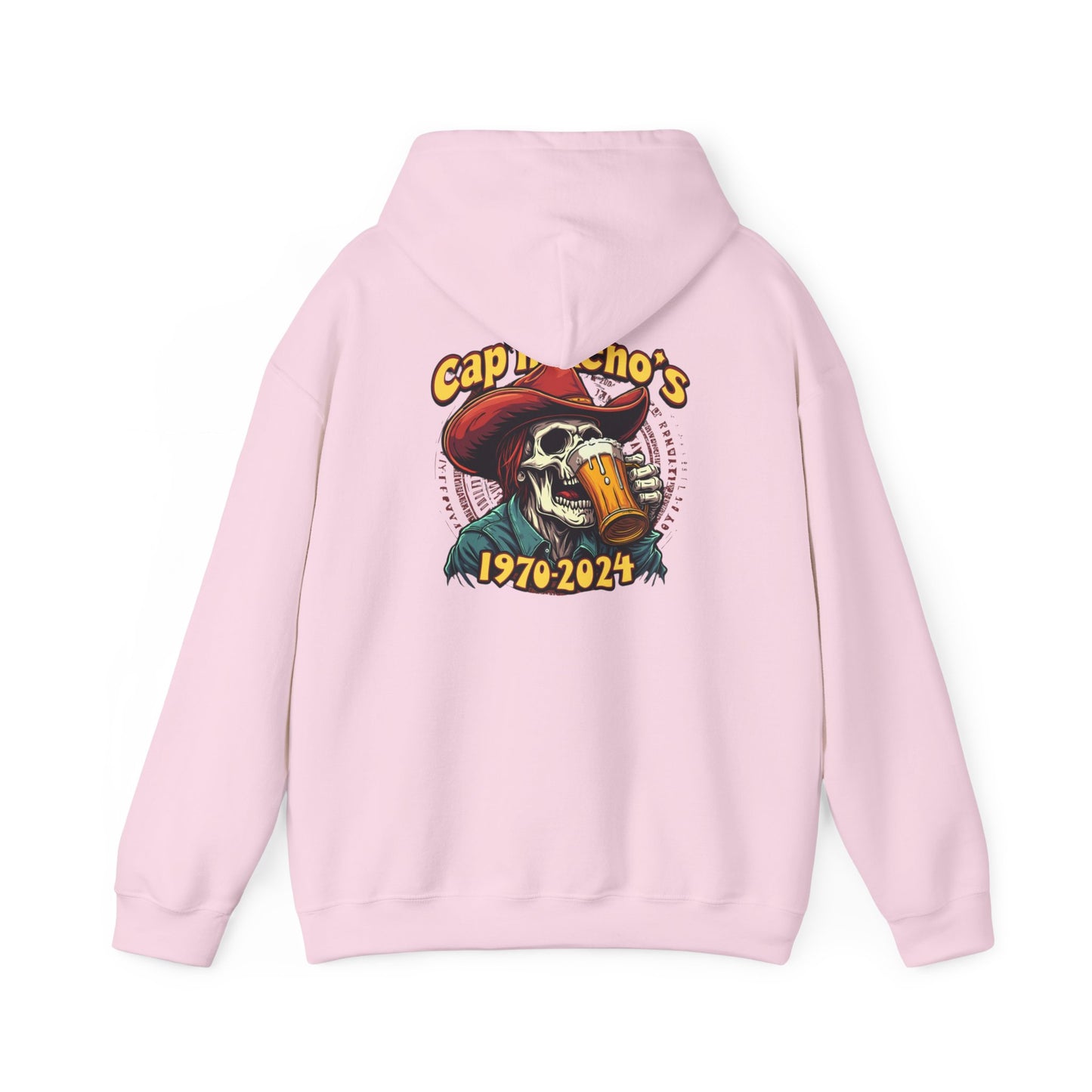 Cap'n Kenos Vintage Skull Graphic Unisex Hoodie