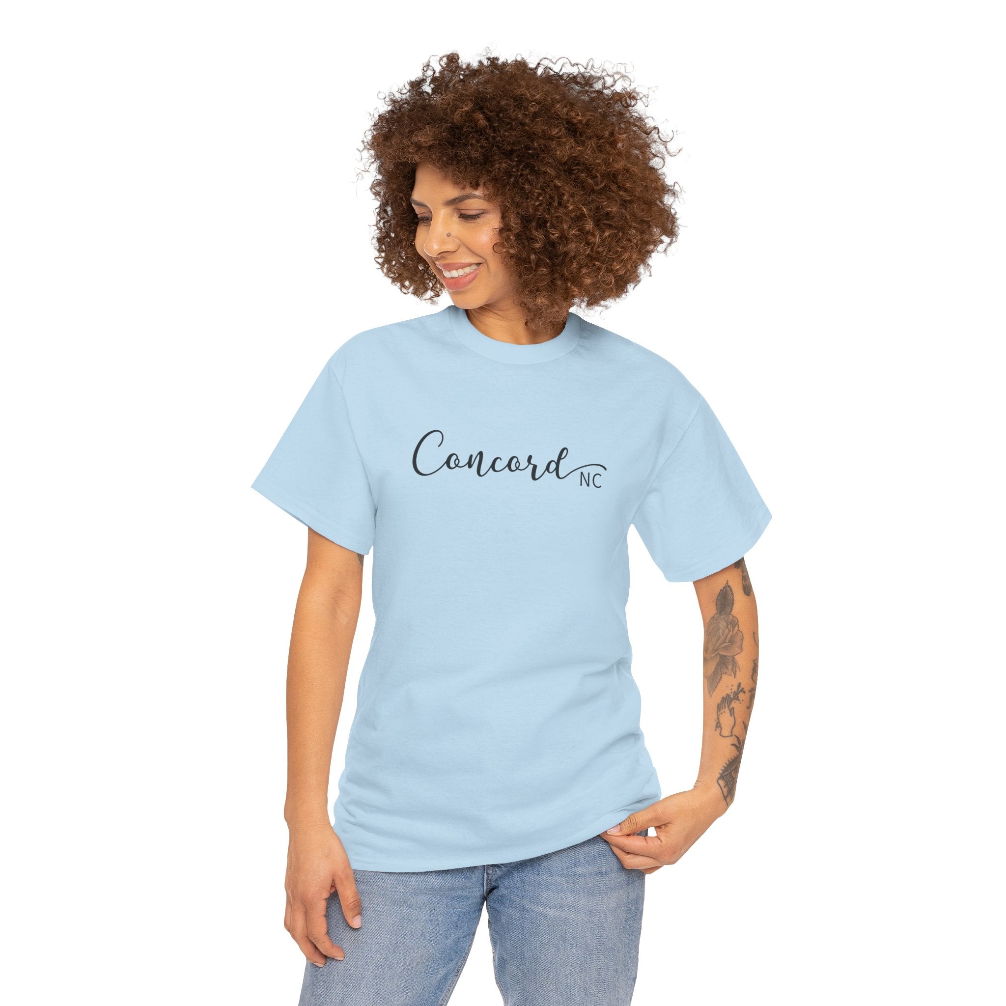 Concord North Carolina NC State Cursive Unisex T-Shirt