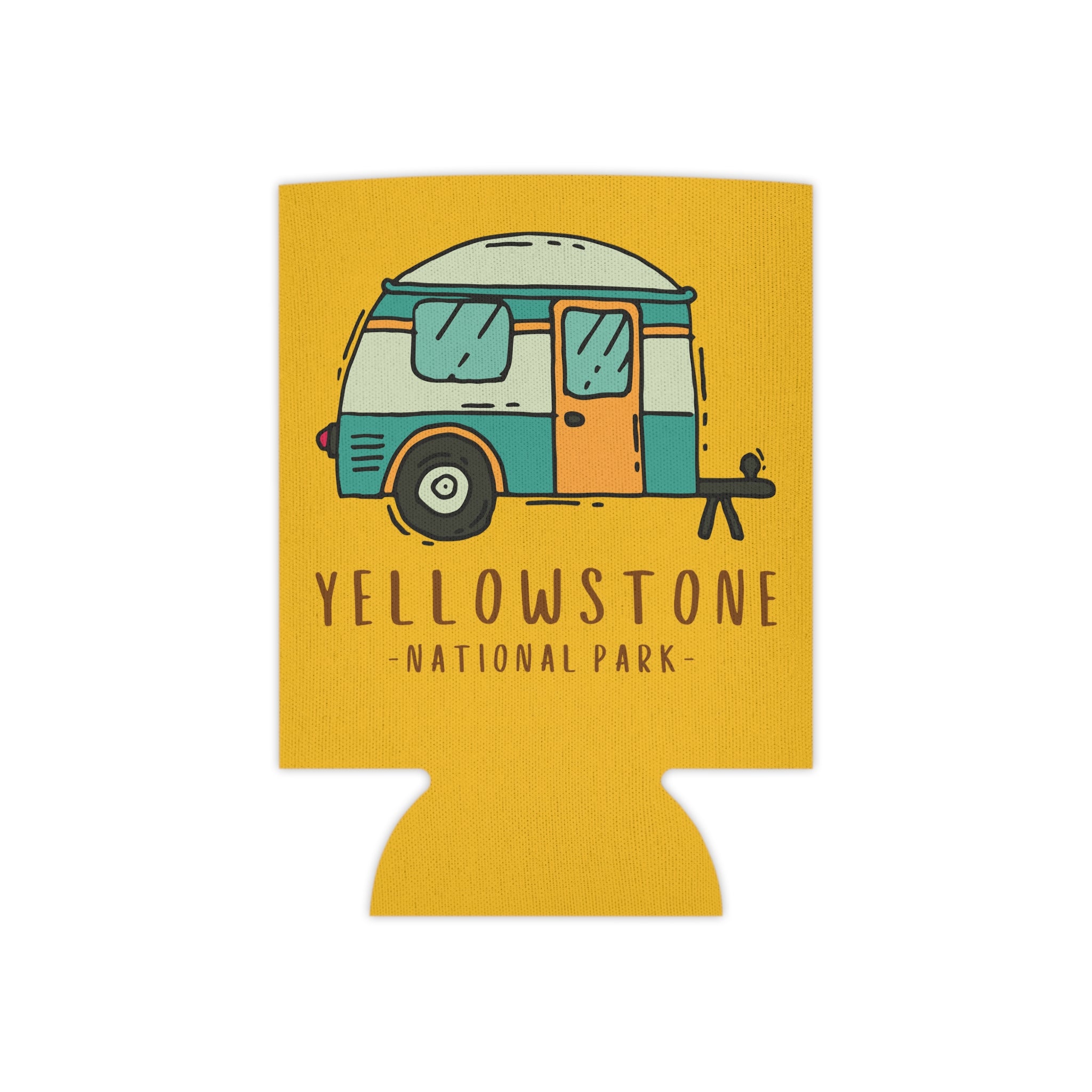 Yellowstone National Park Souvenir Beer Soda Can Cooler Koozie