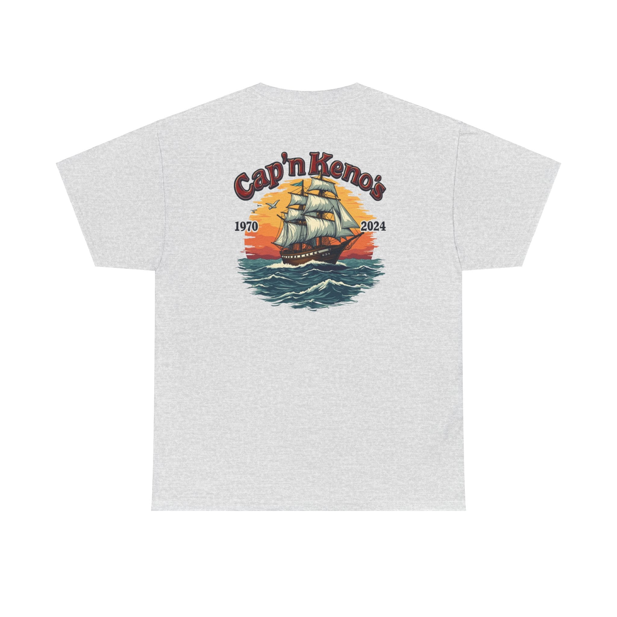 Cap'n Kenos Encinitas California Tribute Sailor Graphic Tee