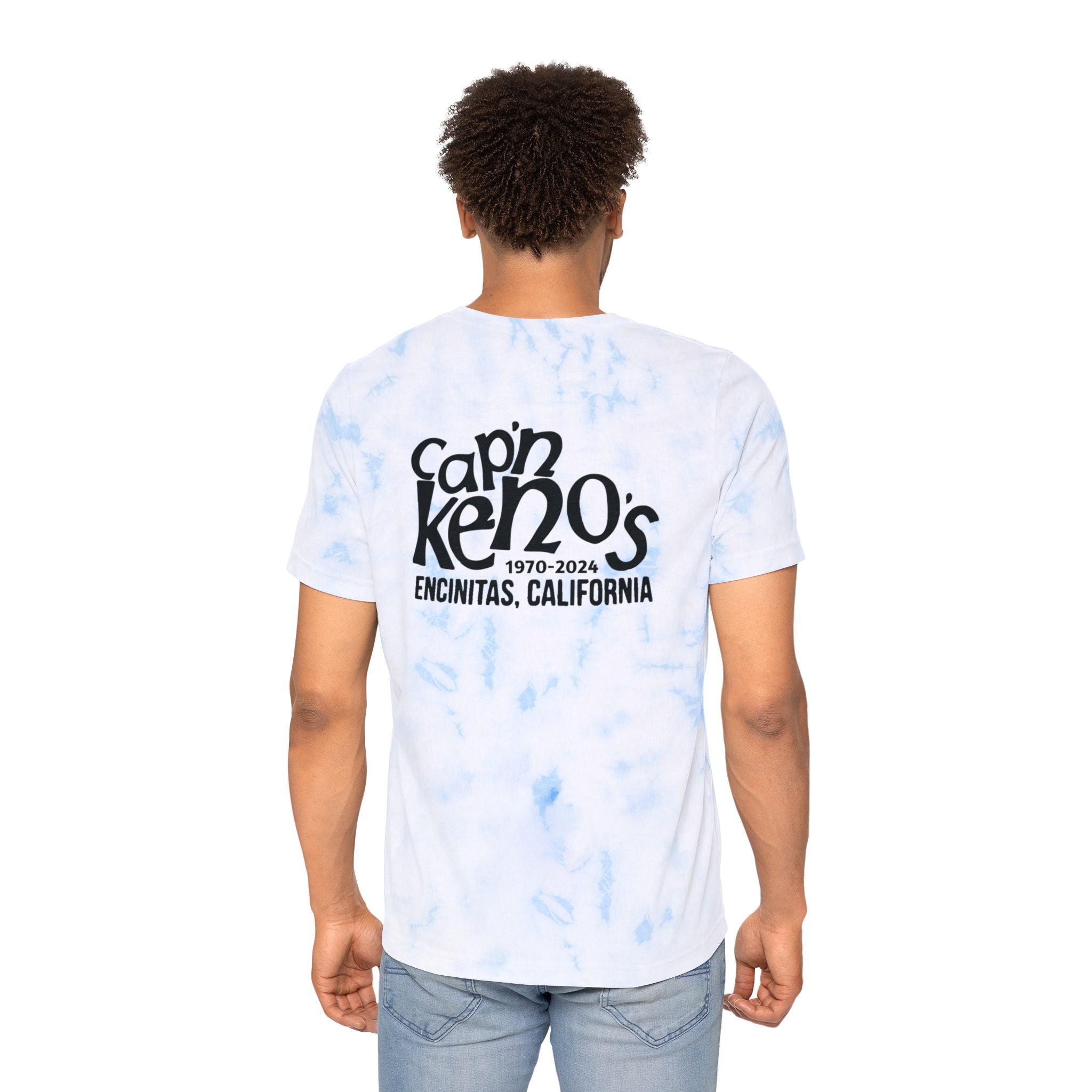 Cap'n Kenos Unisex Tie-Dyed T-Shirt