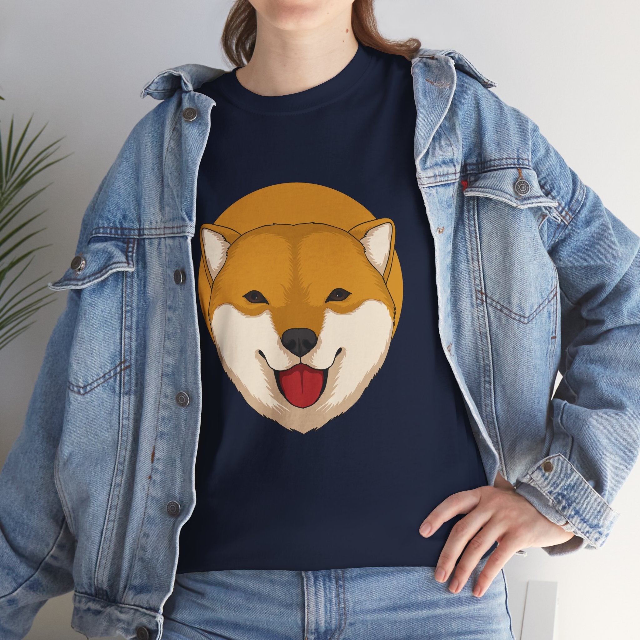 Copy of Doge Dog Head Meme Unisex T-Shirt