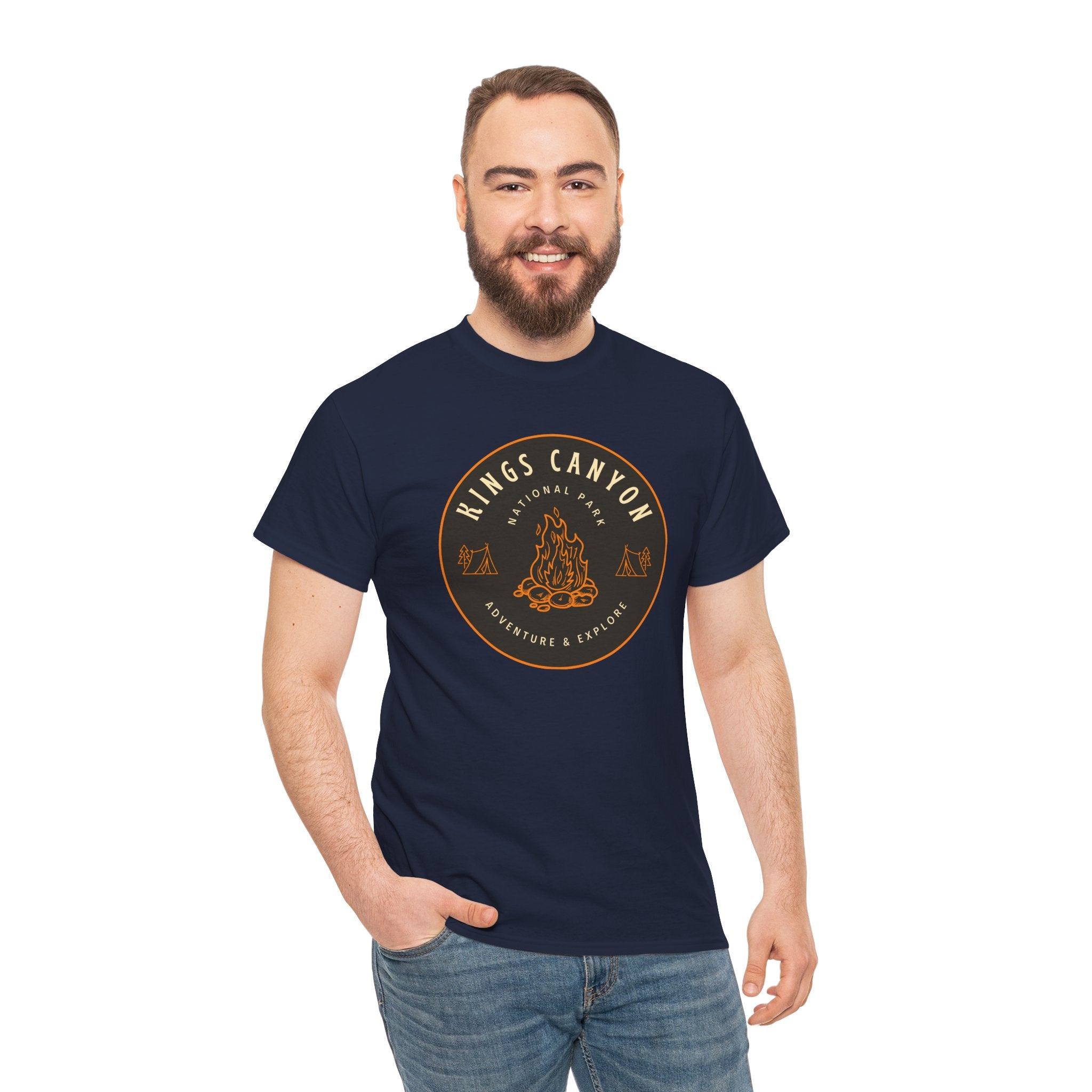 Kings Canyon Travel Camping Souvenir Unisex Graphic Novelty T-Shirt