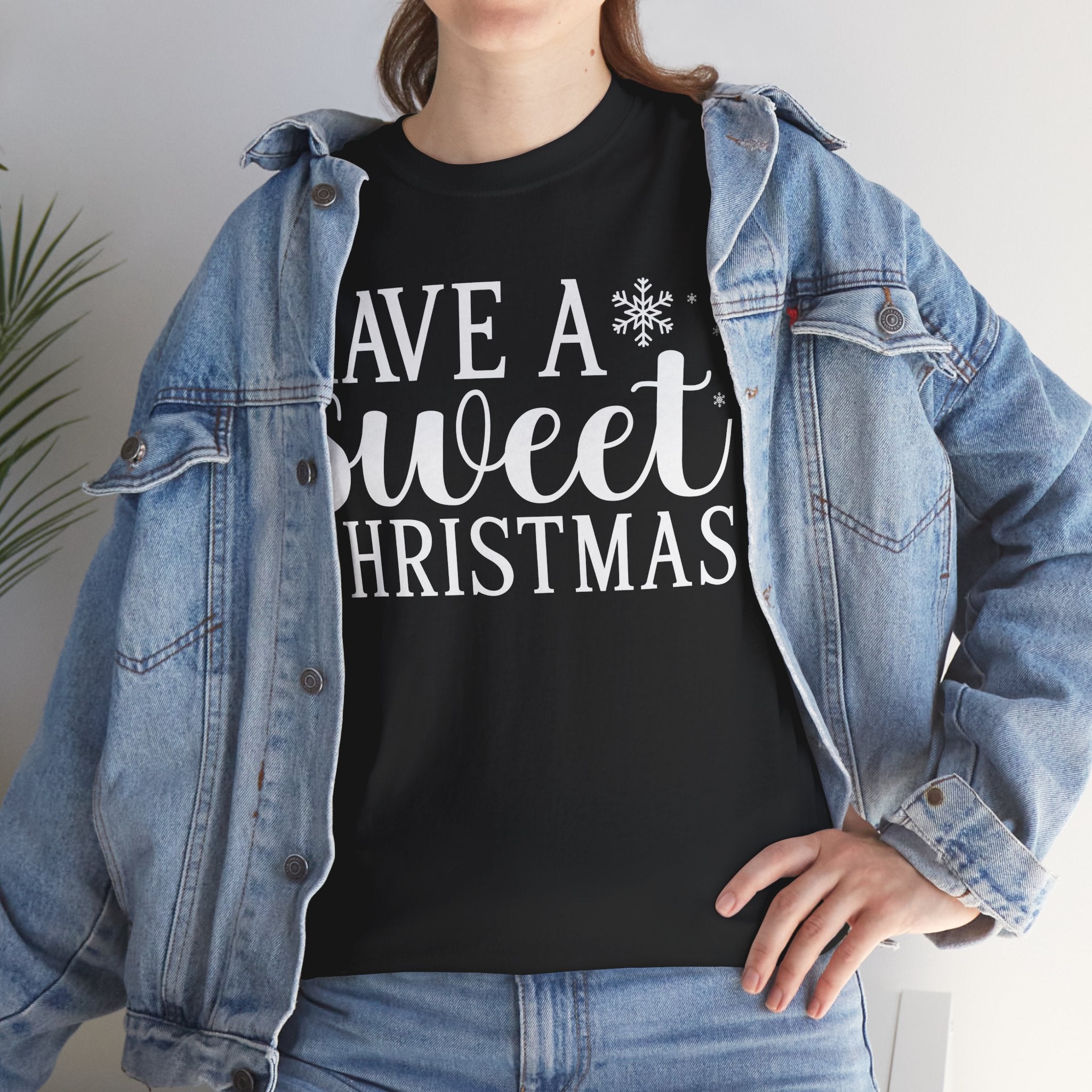 Have A Sweet Christmas Holiday Cute Men's Women's Graphic Tee T-Shirt