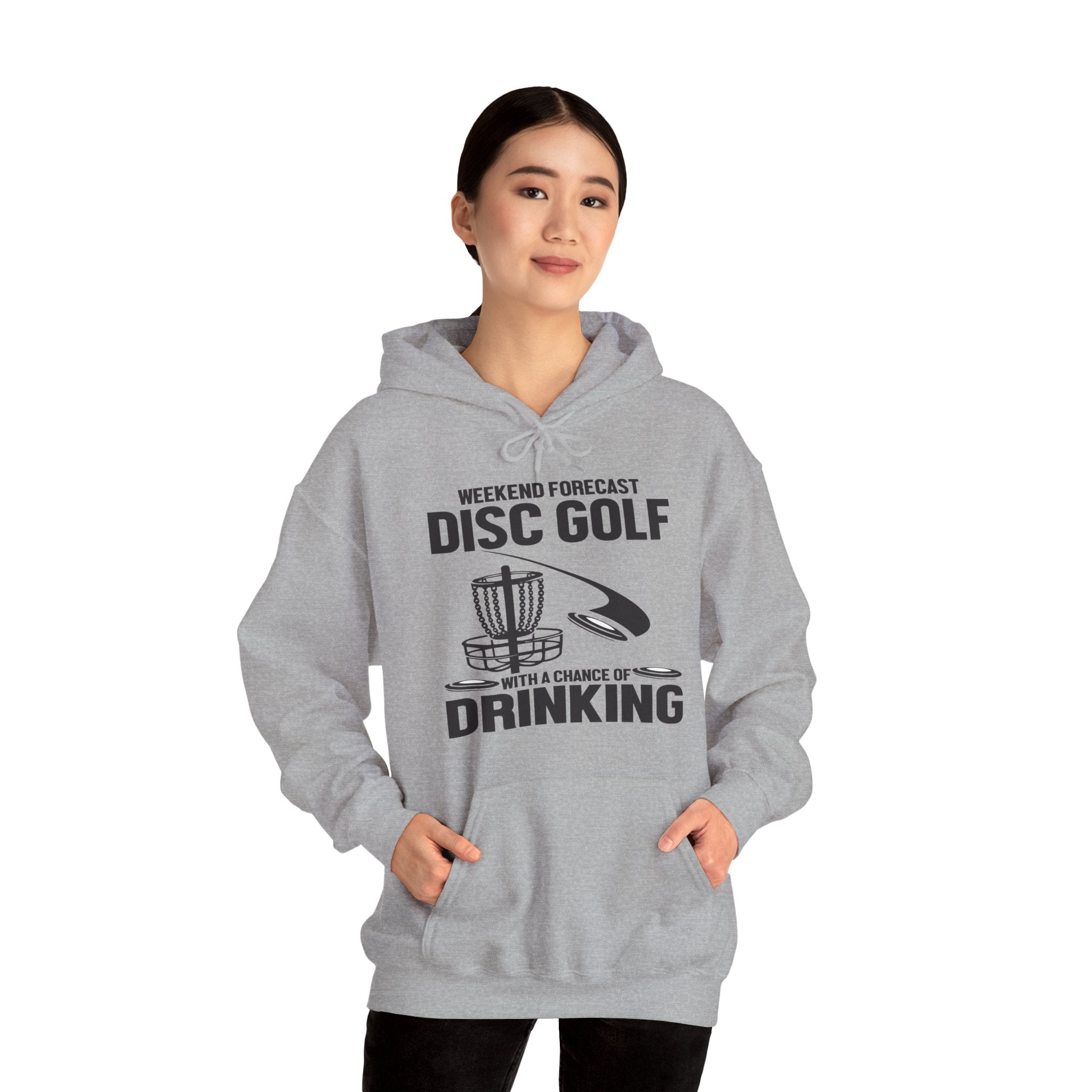 Funny Disc Golf Drinking Sport Unisex Hoodie