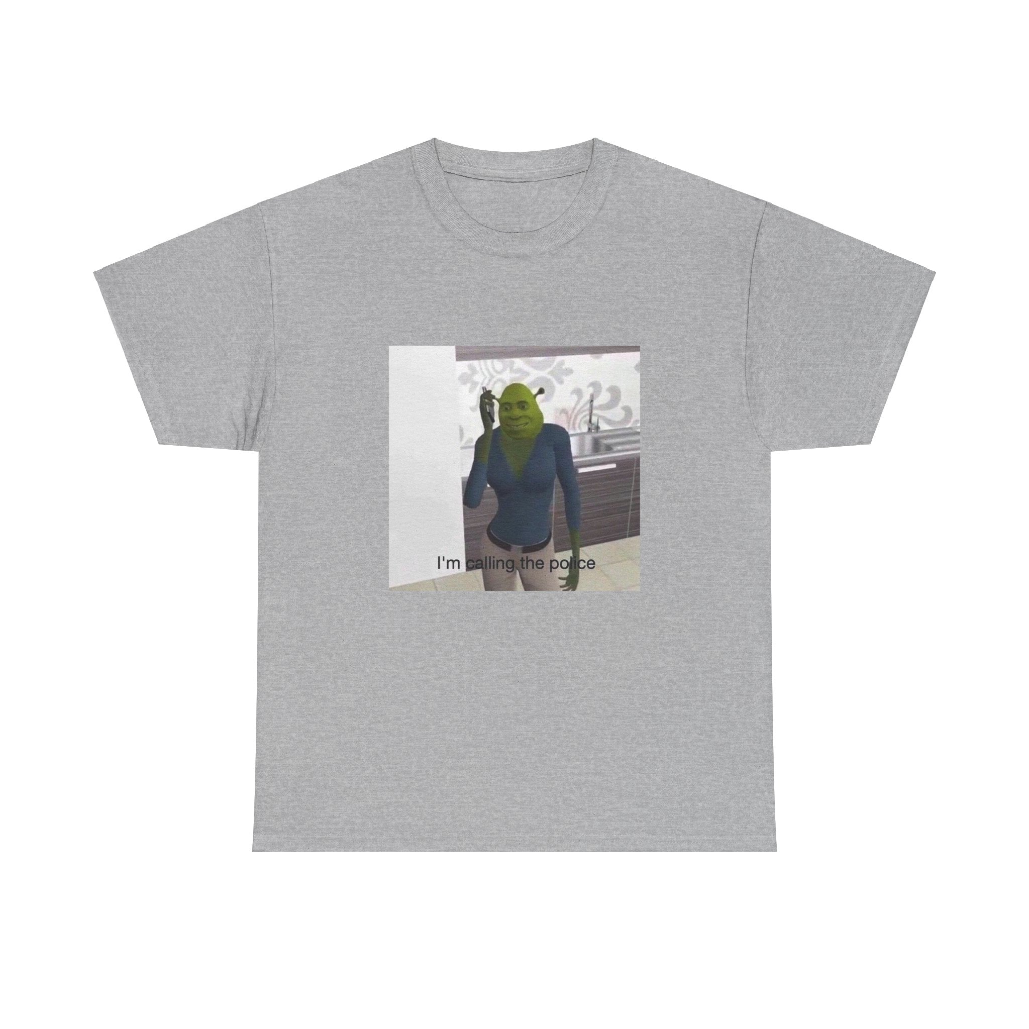 Funny Shrek Meme Unisex Graphic Novelty T-Shirt