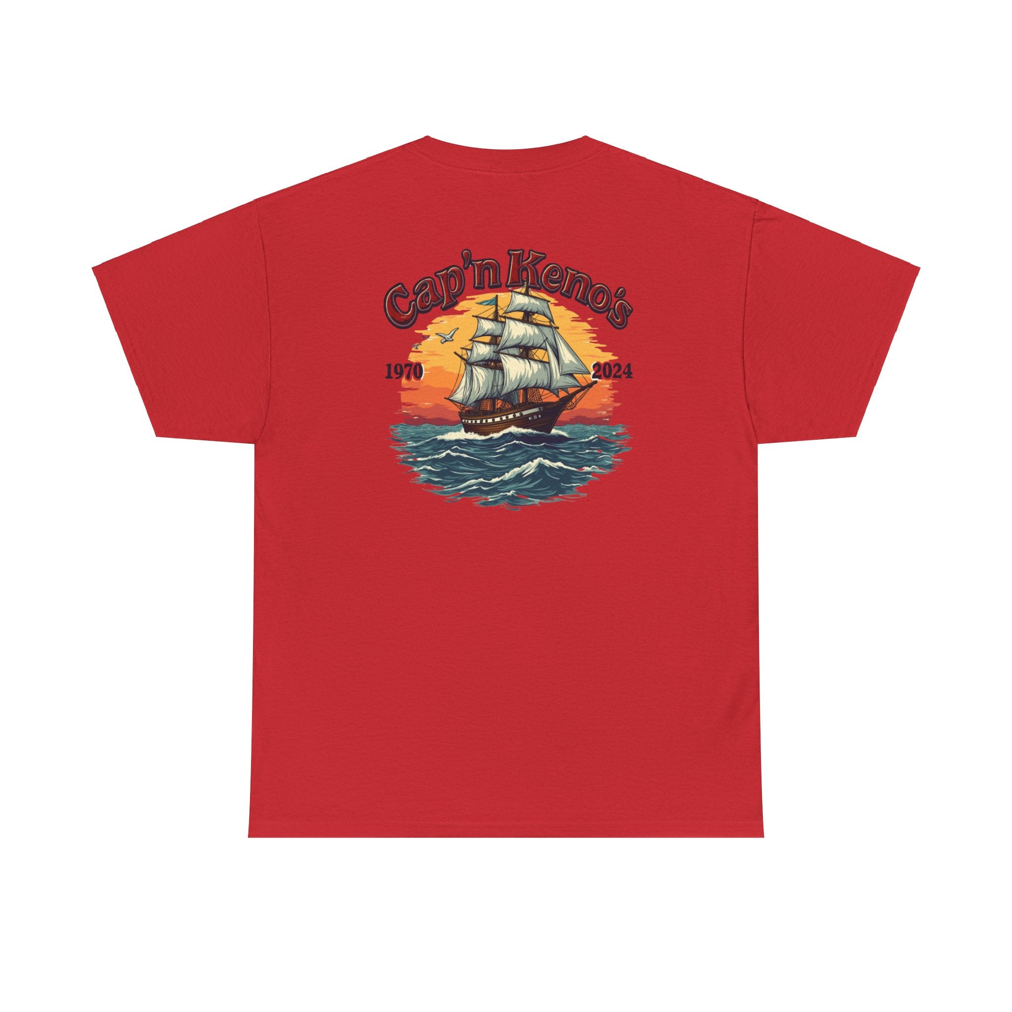 Cap'n Kenos Encinitas California Tribute Sailor Graphic Tee