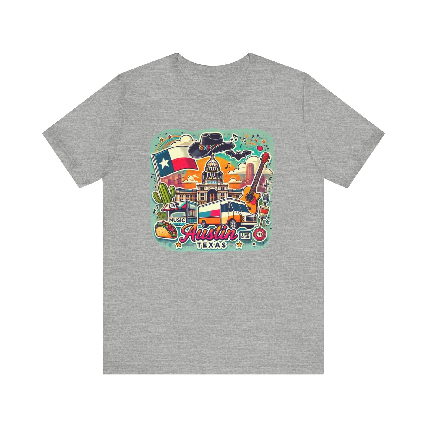 Austin Texas ATX Travel Souvenir Unisex T-Shirt