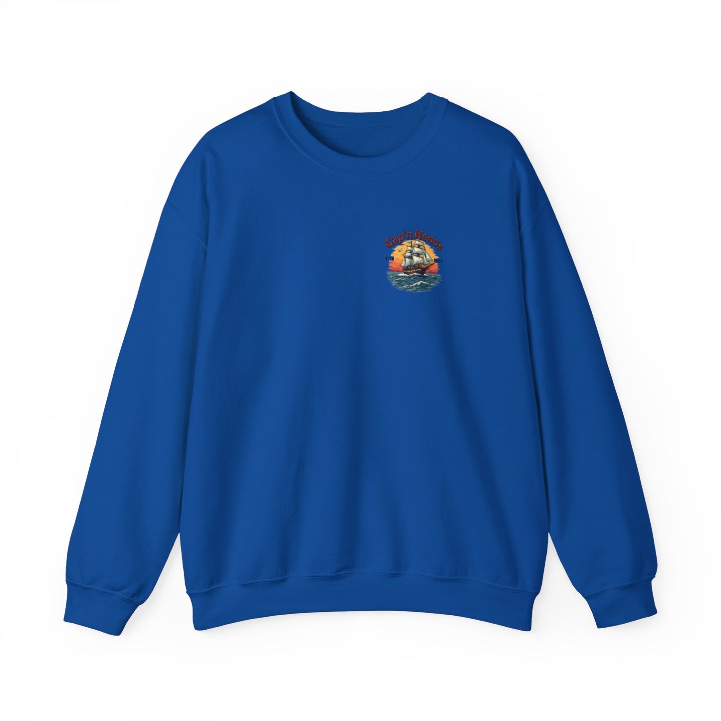 Cap'n Kenos Encinitas California Tribute Sailor Graphic Unisex Sweatshirt