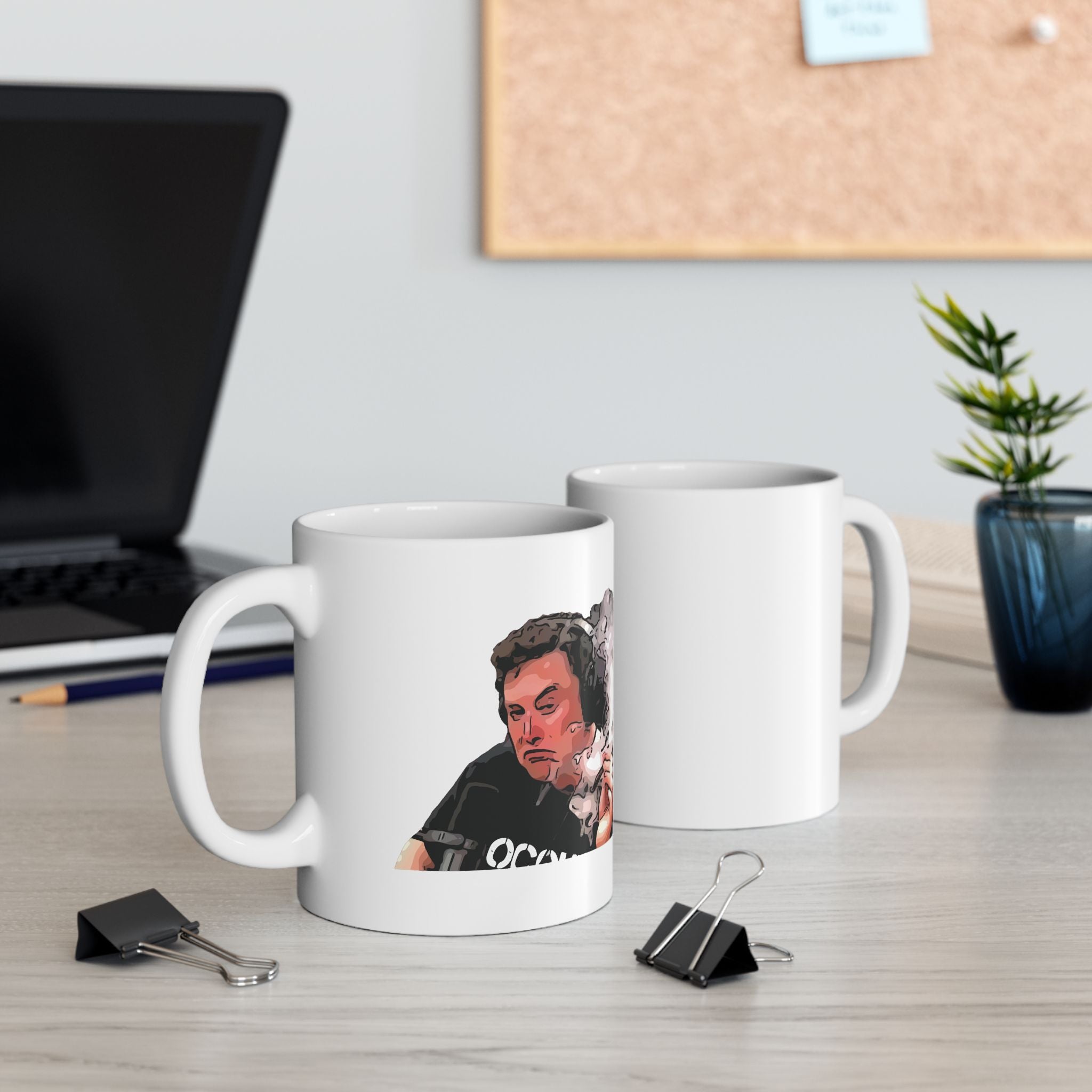 Elon Musk Meme Ceramic Coffee Mug