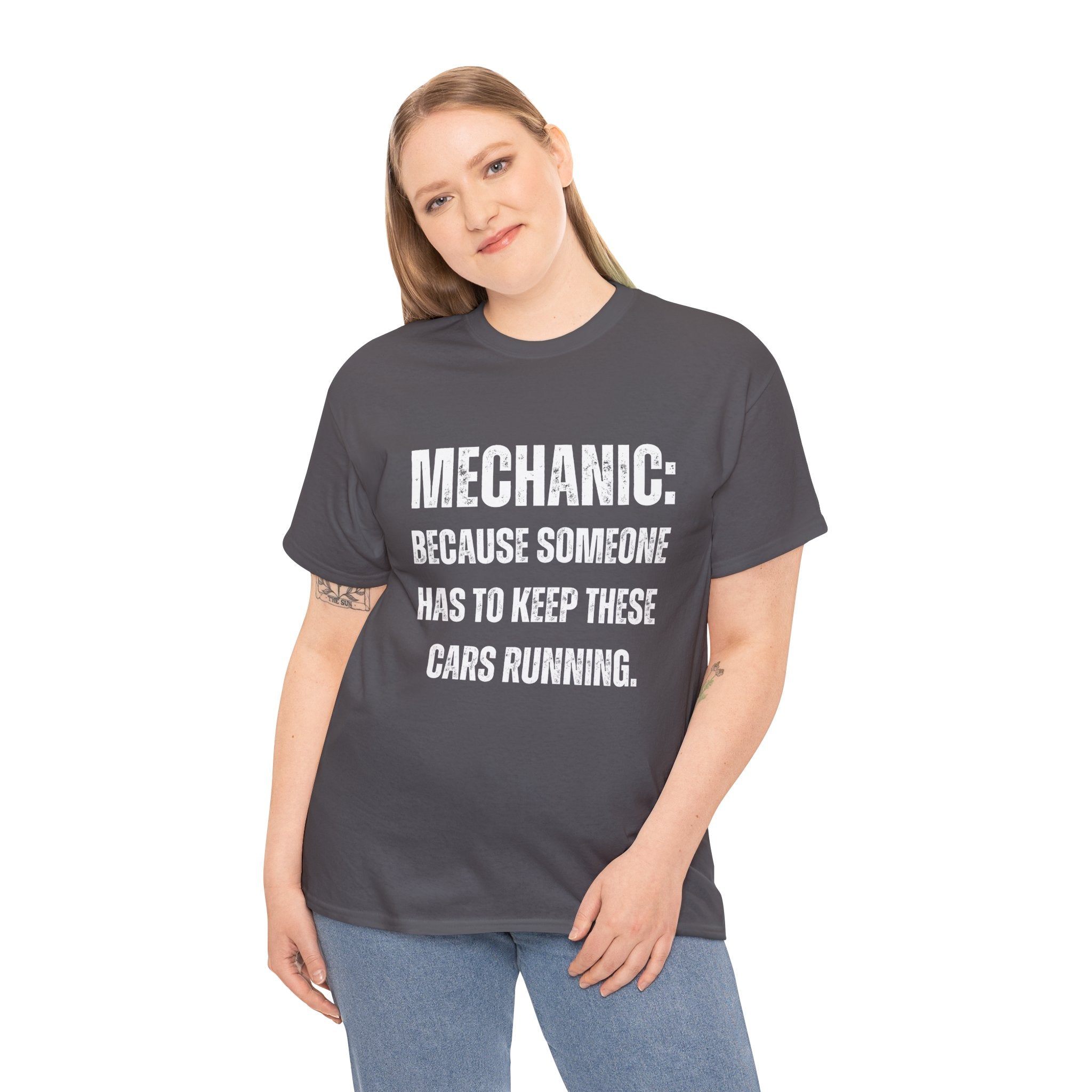 Funny Auto Car Mechanic Technician Graphic Novelty Unisex T-Shirt