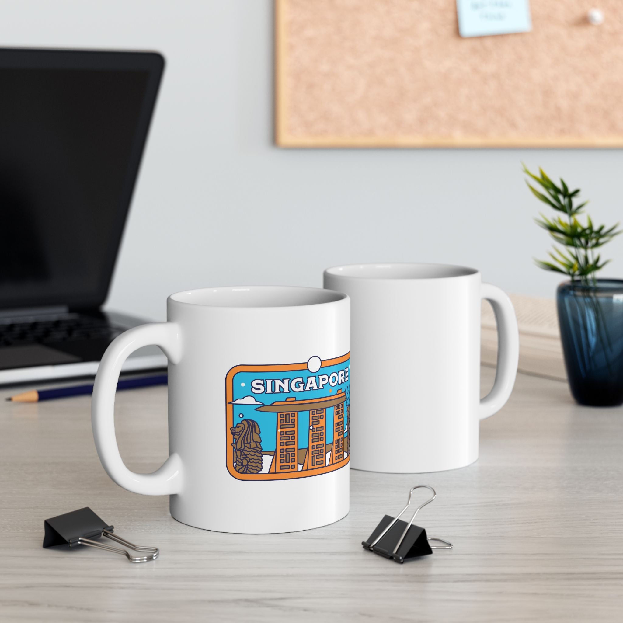 Singapore Souvenir Travel Ceramic Coffee Mug