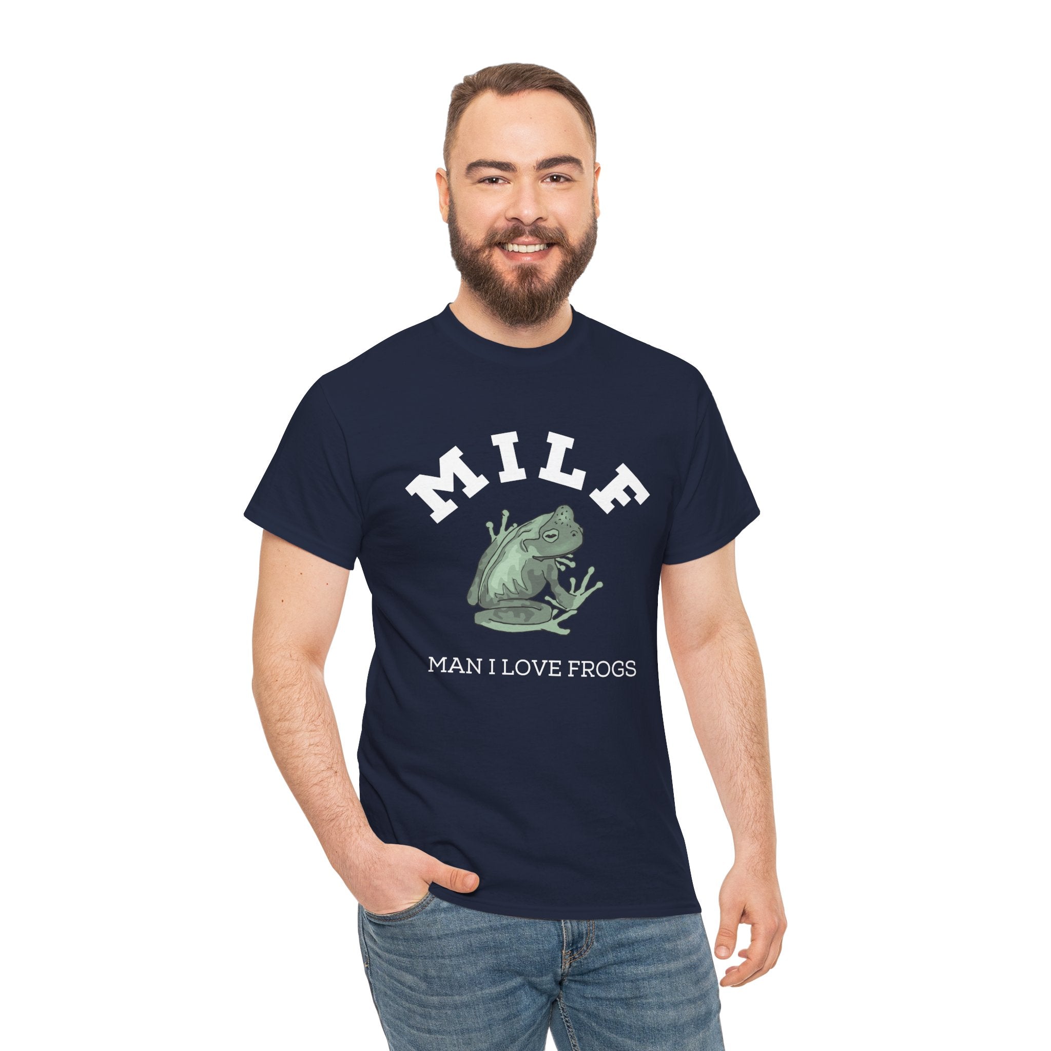 Funny Frog Lover MILF Man I Love Frogs Humor Toad Unisex T-Shirt