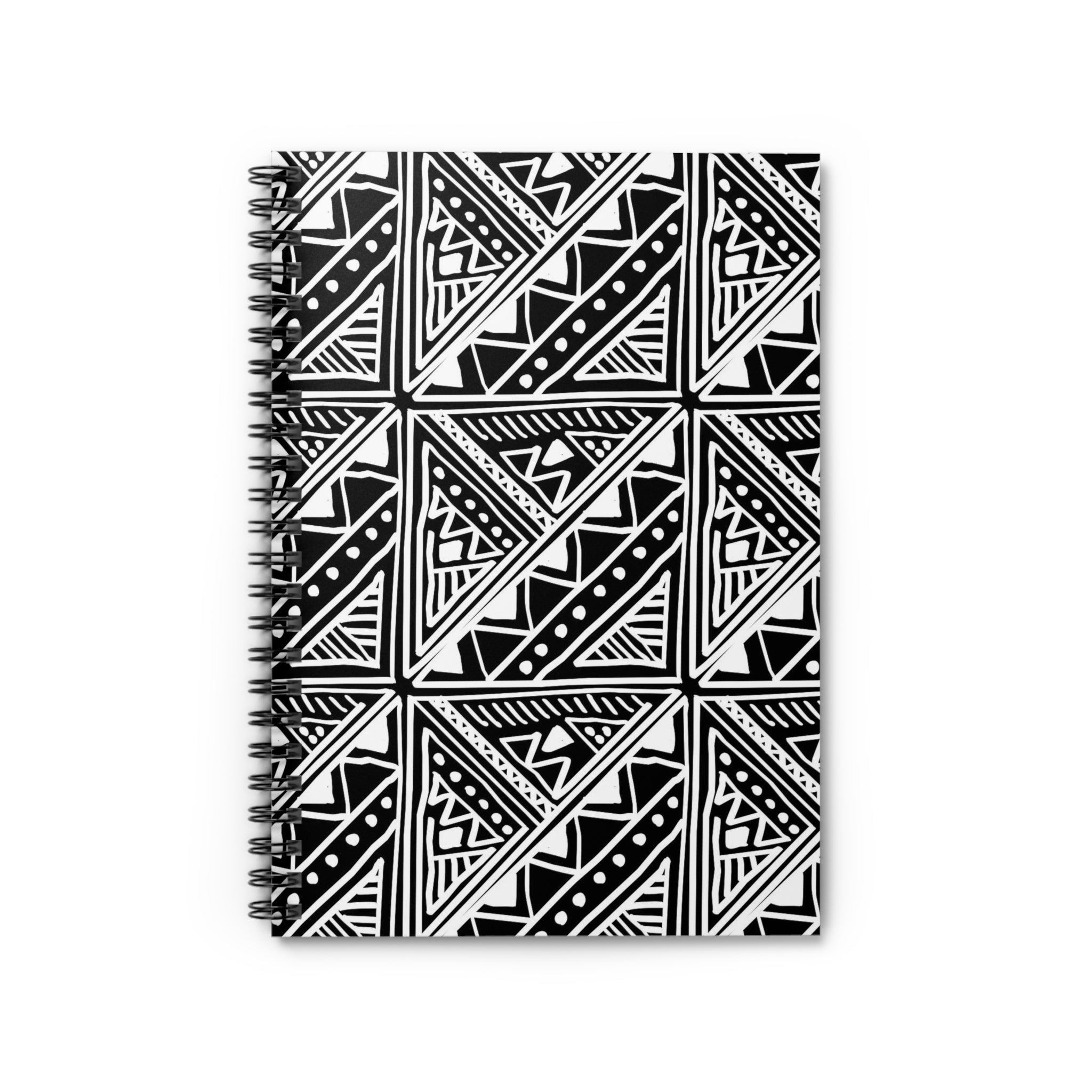 Modern Egyptian Textile Style Retro Spiral Journal Notebook