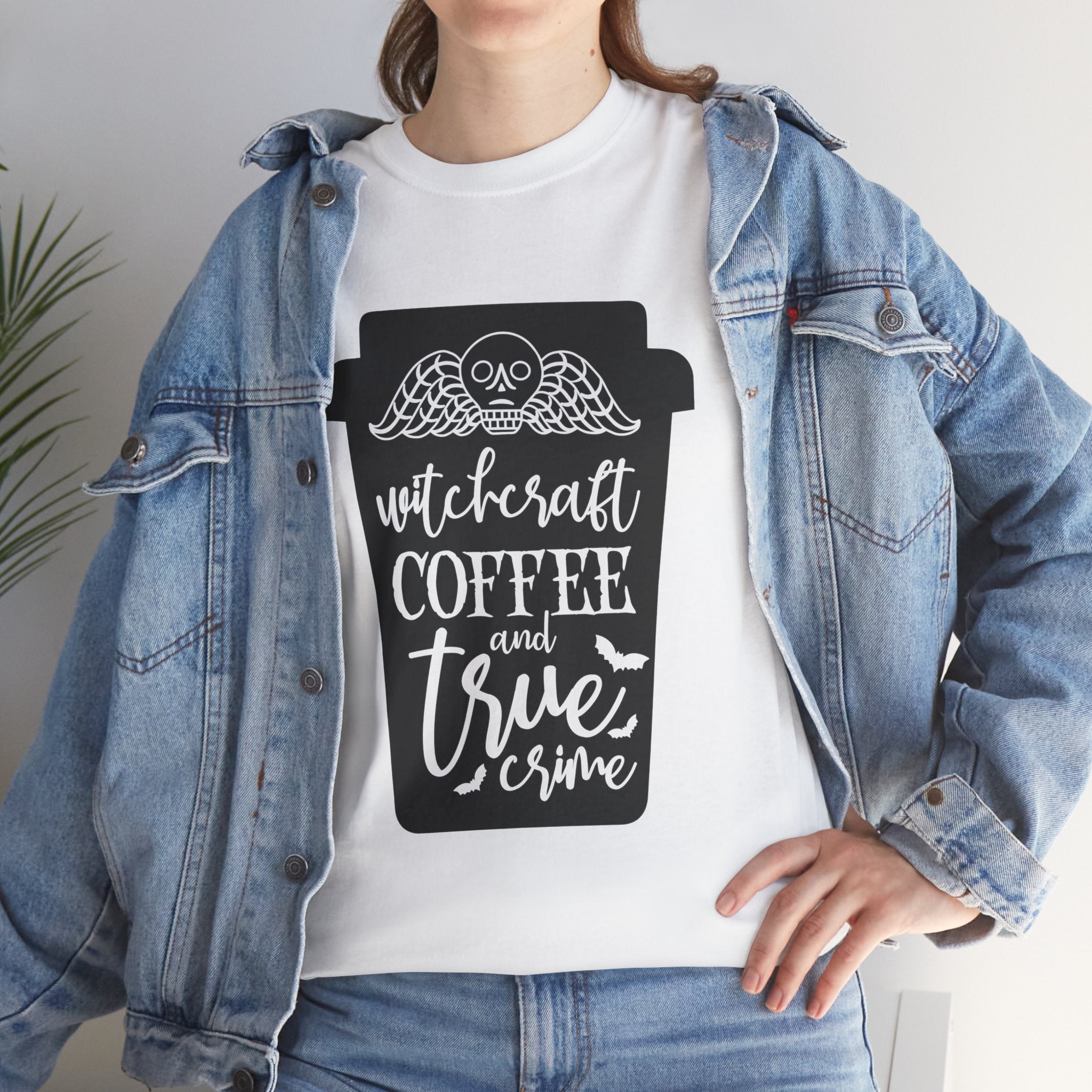 Copy of Witchcraft Coffee And True Crime Unisex Graphic Novelty Tee