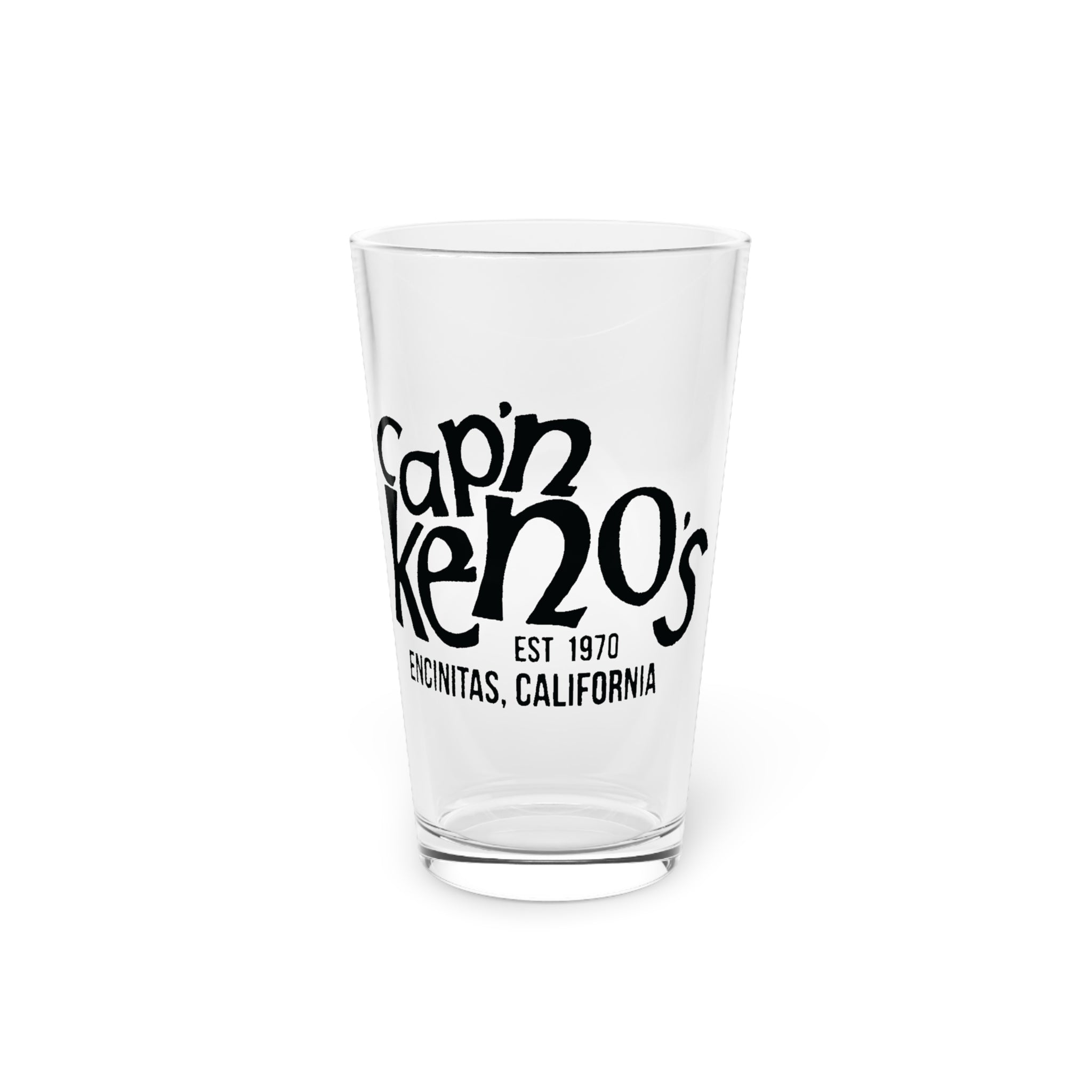 Cap'n Kenos Pint Glass