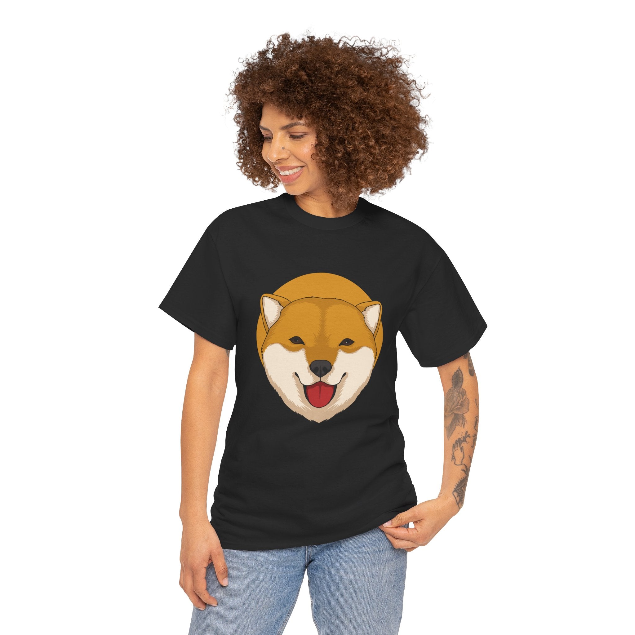 Doge Dog Head Meme Unisex T-Shirt