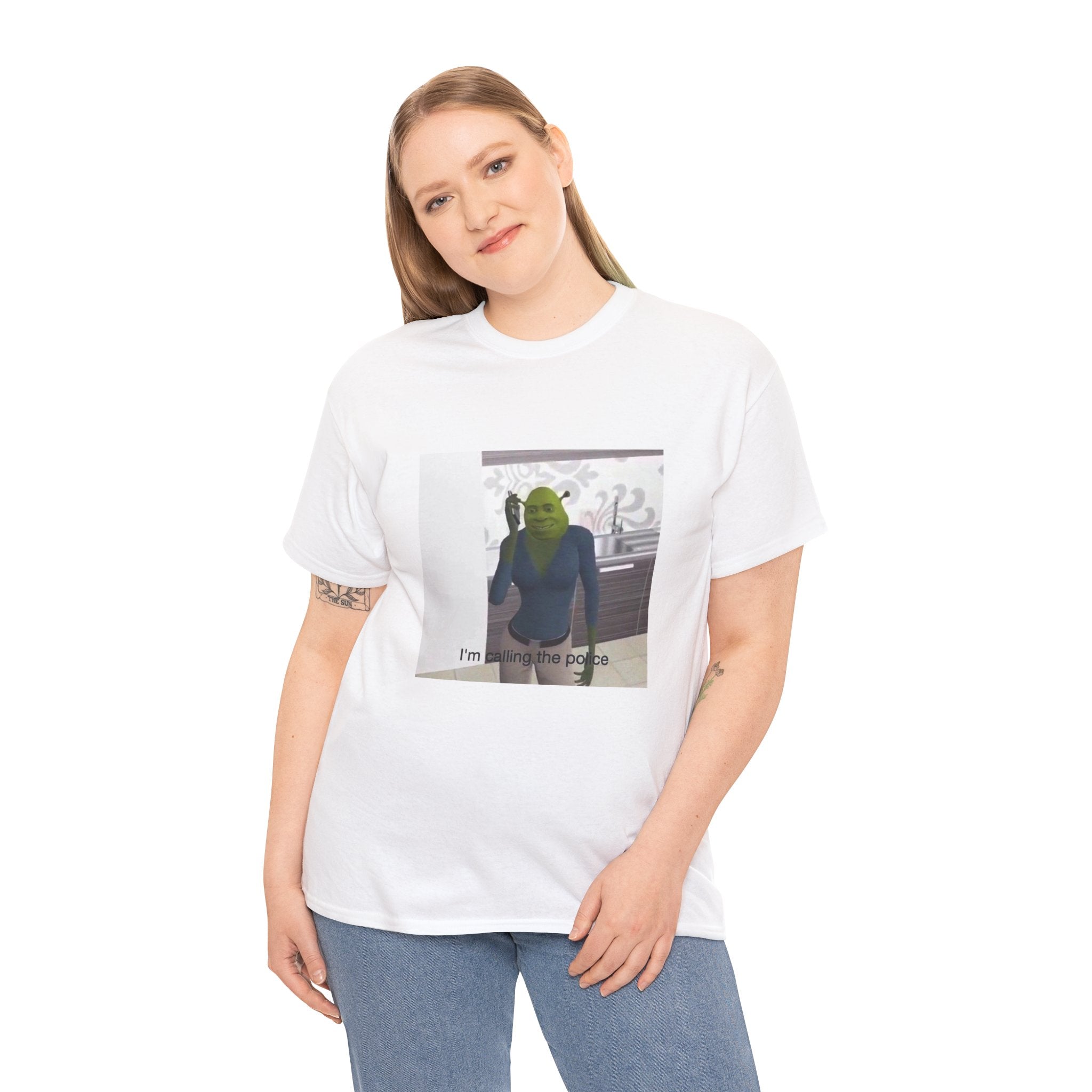 Funny Shrek Meme Unisex Graphic Novelty T-Shirt