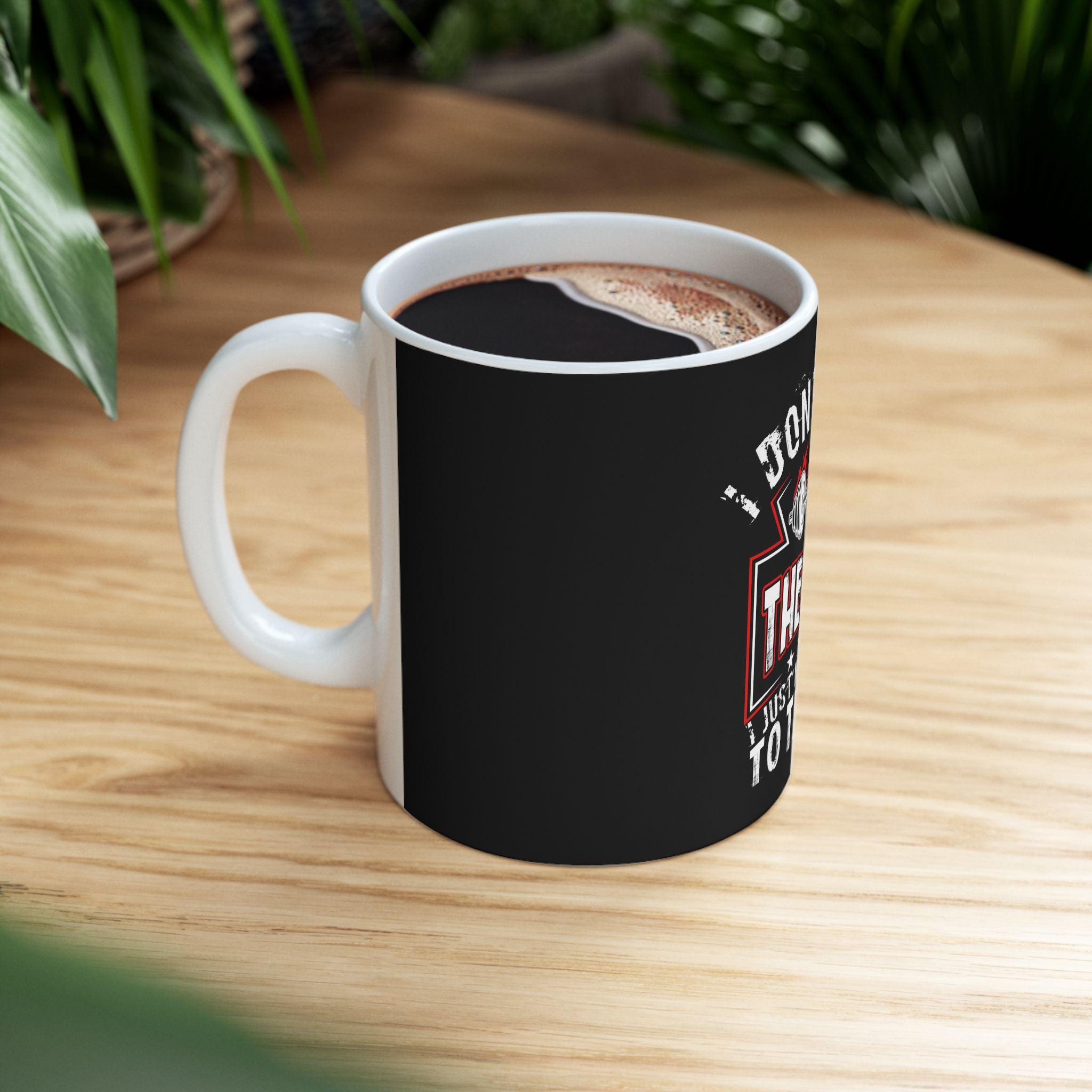 Gym Therapy Fitness Ceramic Coffee Mug