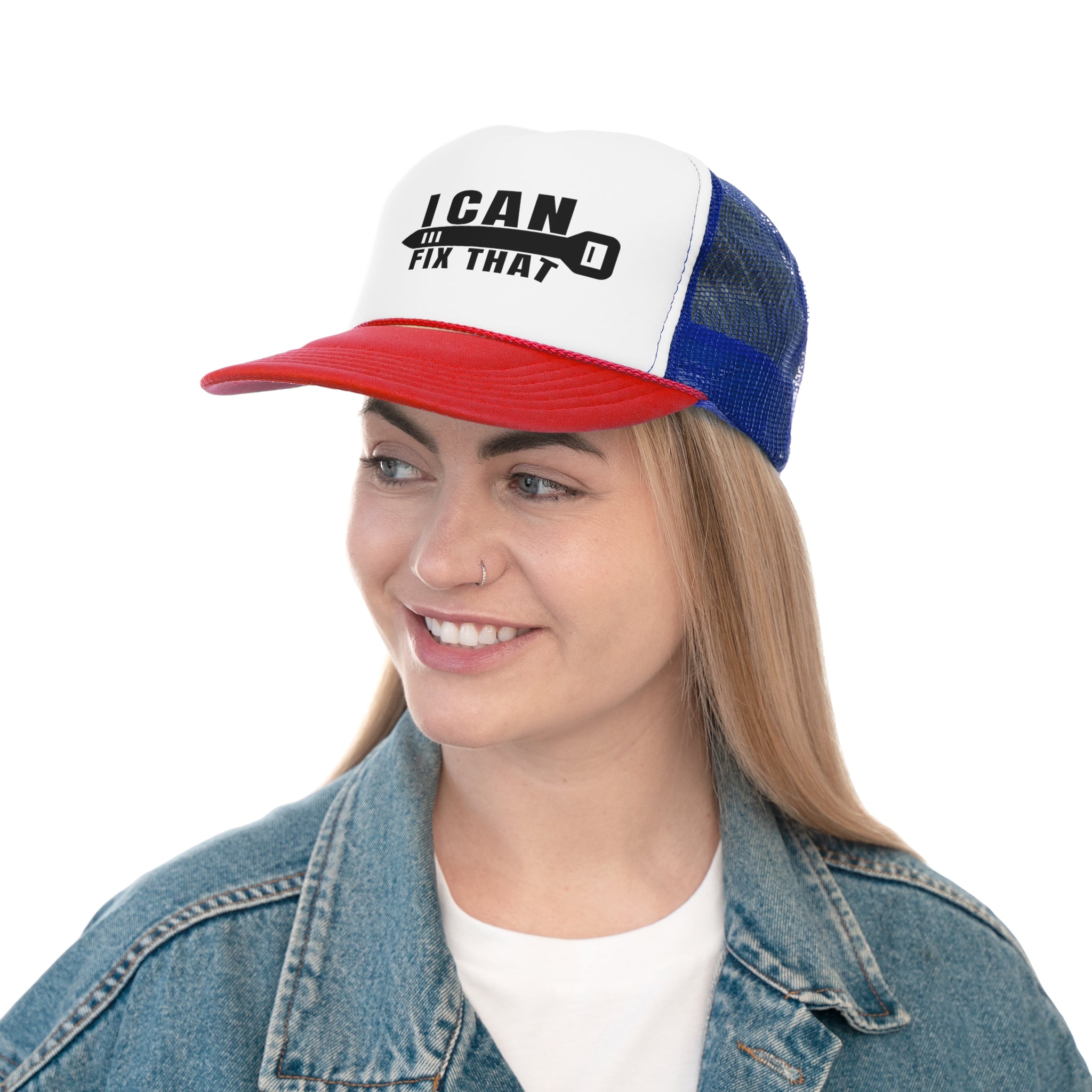 I Can Fix That JDM Zip-Tie Mechanic Trucker Hats