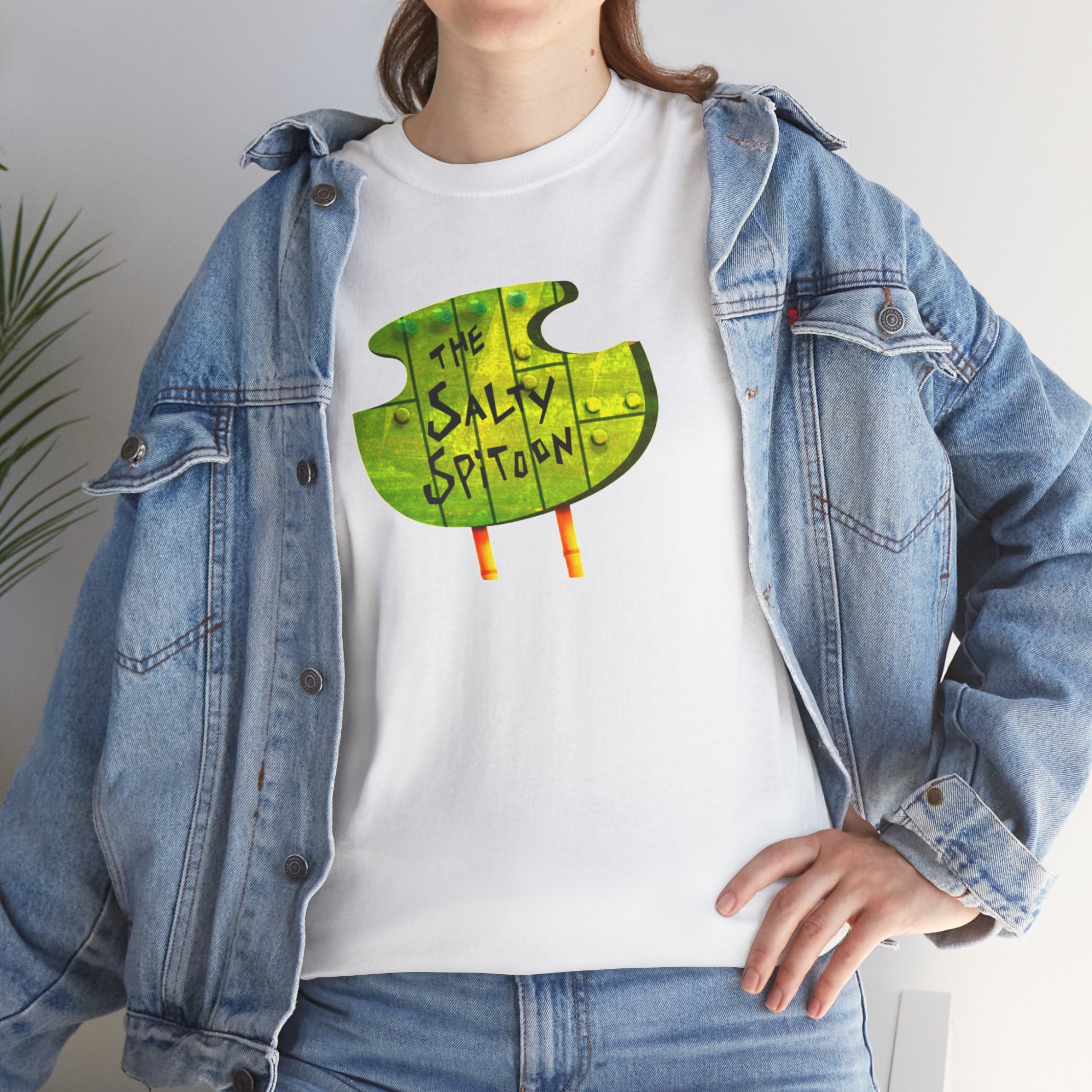 The Salty Spitoon Funny cartoon Meme Graphic Novelty Gift Unisex T-Shirt