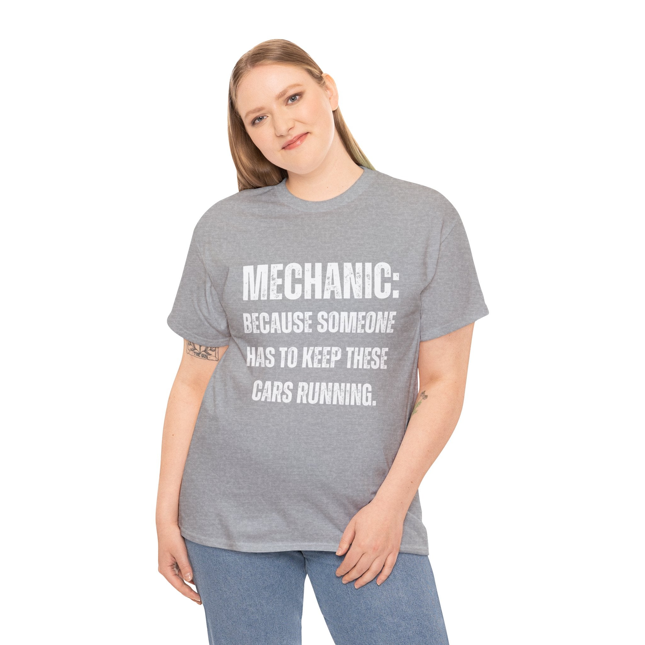 Funny Auto Car Mechanic Technician Graphic Novelty Unisex T-Shirt