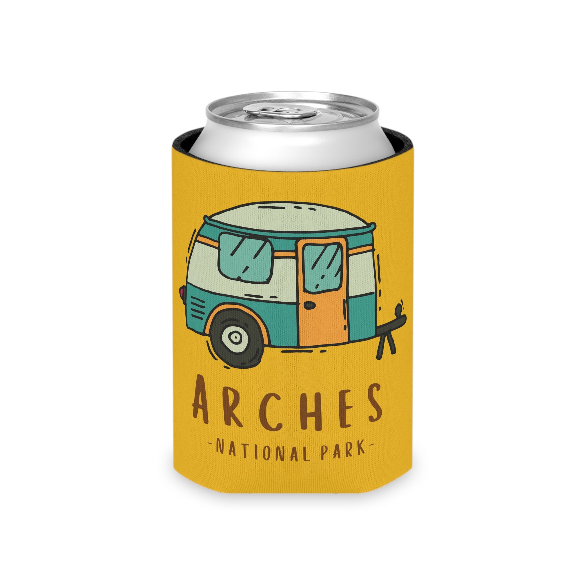 Arches National Park Souvenir Beer Soda Can Cooler Koozie