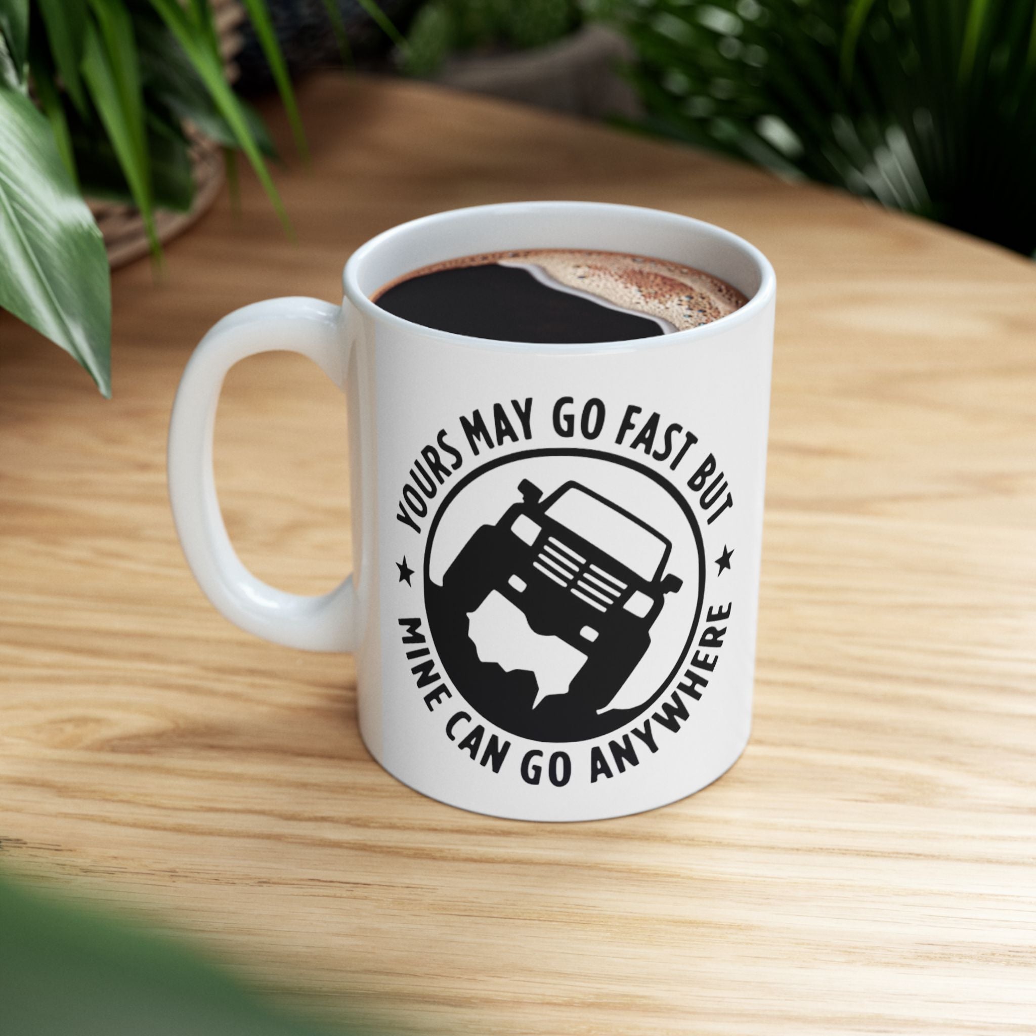 Funny Off Road 4x4 Ceramic Coffee Mug