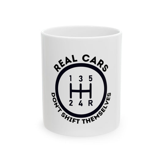 JDM Muscle Car Manual Transmission Graphic Novelty Ceramic Coffee Mug