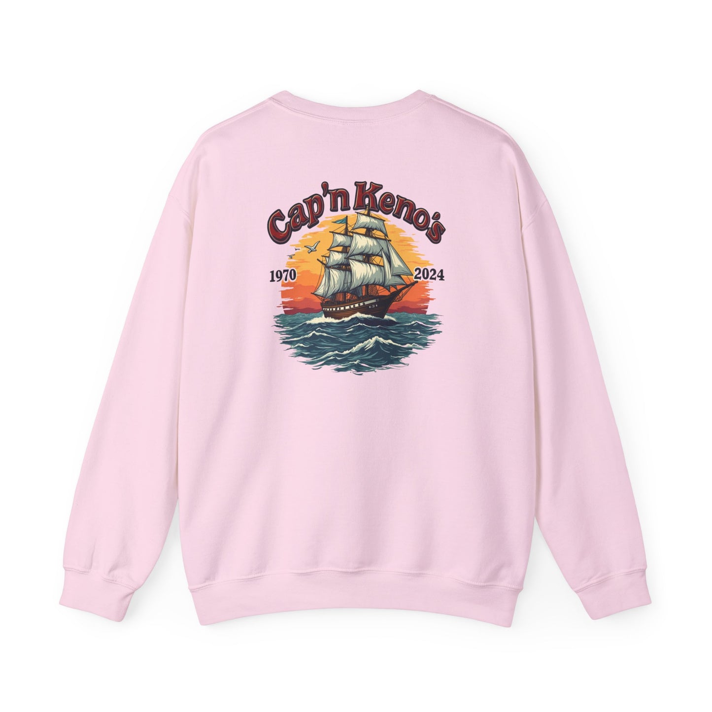 Cap'n Kenos Encinitas California Tribute Sailor Graphic Unisex Sweatshirt