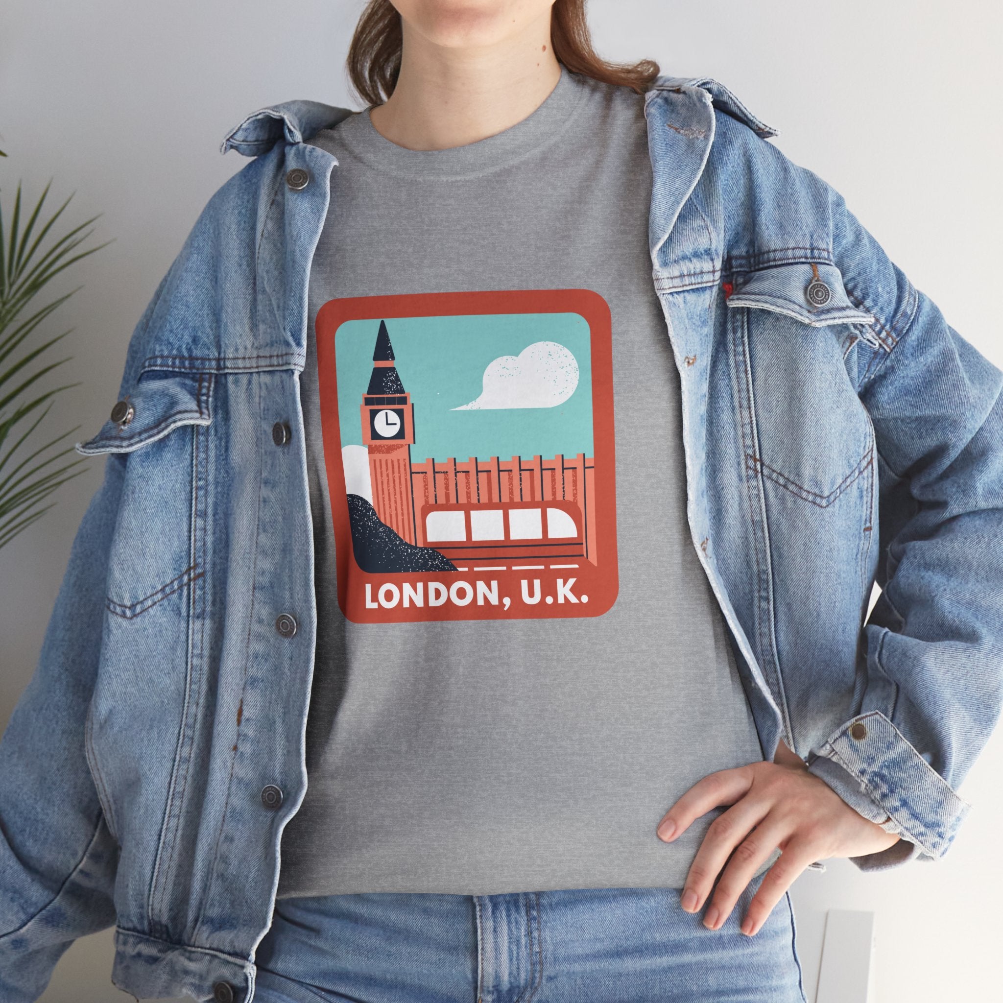 London UK Souvenir Travel Gift Men's Women's T-Shirt