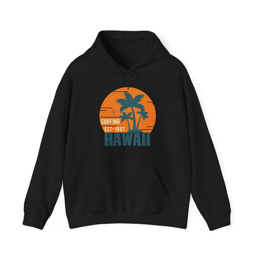 Hawaii Surfing Souvenir Gift Unisex Hoodie