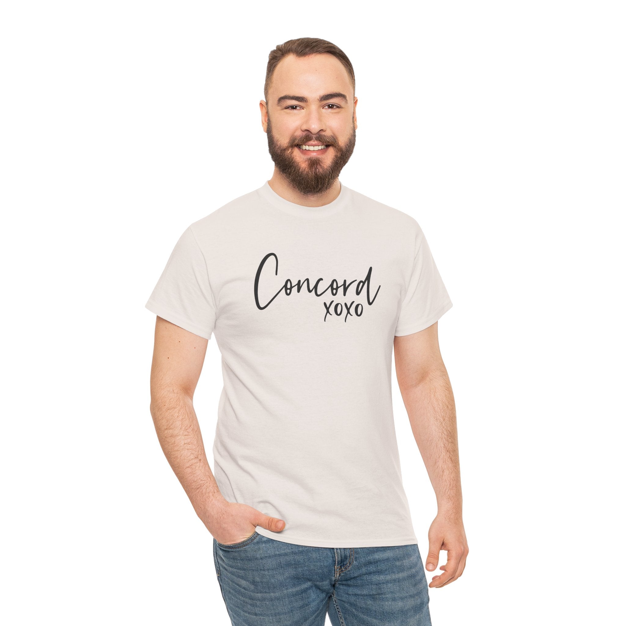 Concord North Carolina NC State Cursive Unisex T-Shirt