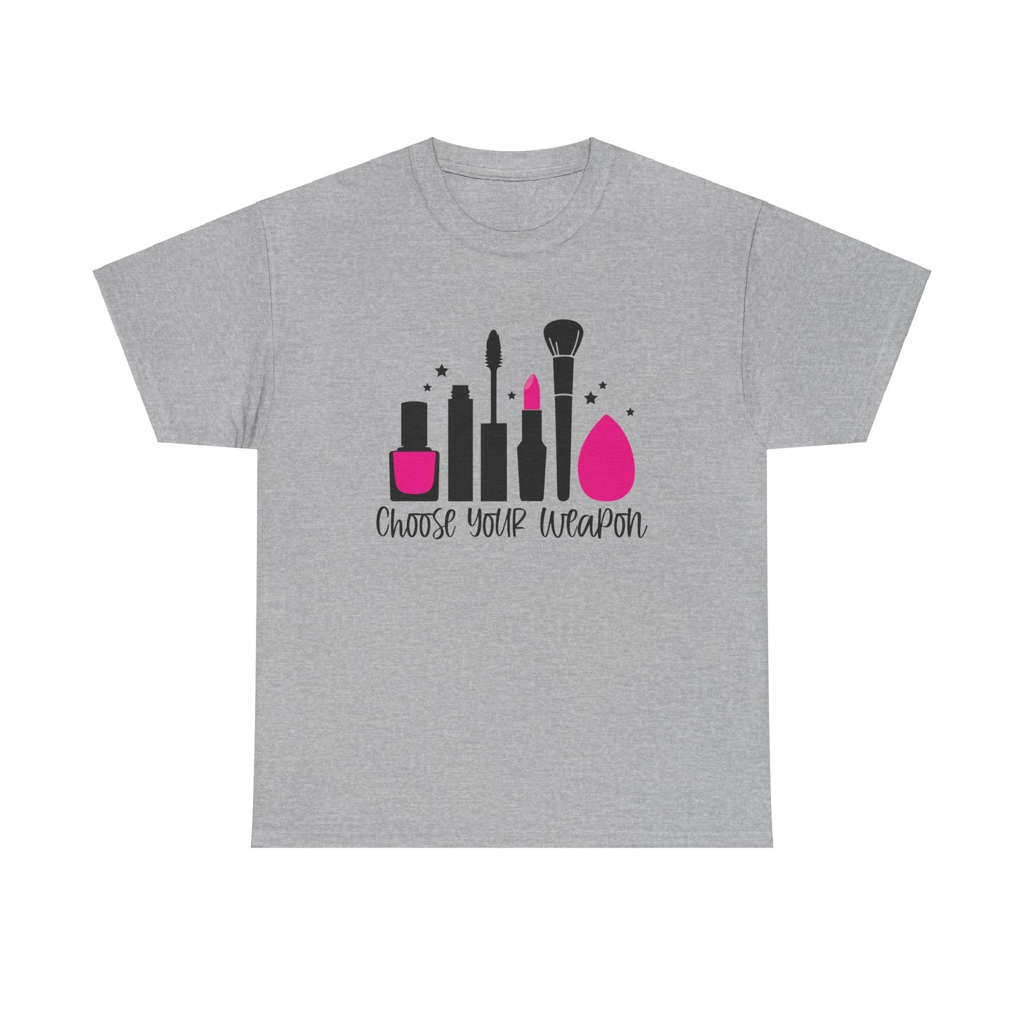 Women's Funny Cosmetic Makeup Graphic Novelty Tee