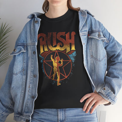 Rush Band 2112 Logo Vintage Distressed Album Women's Men's Unisex T-Shirt Tee