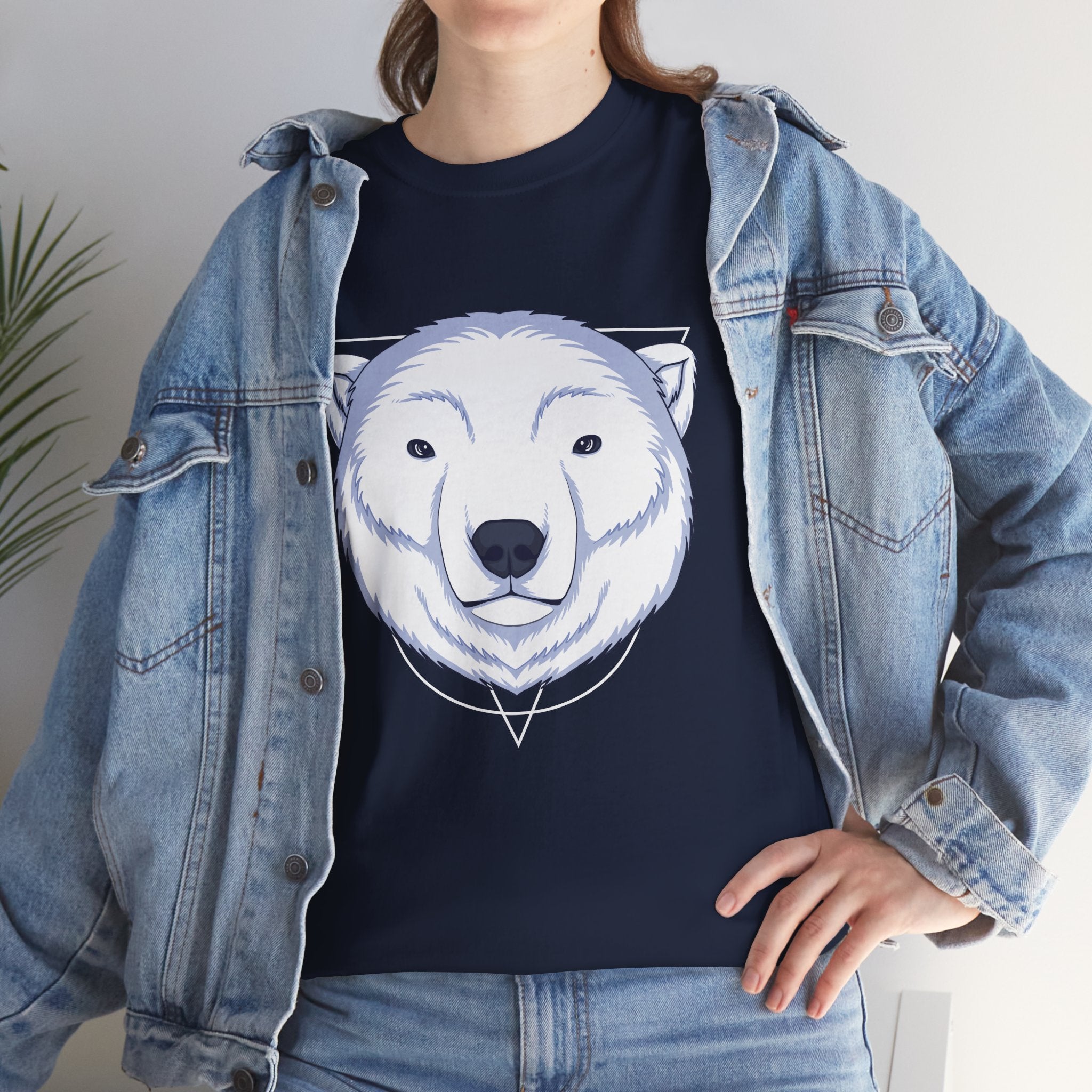 Polar Bear Head Unisex T-Shirt