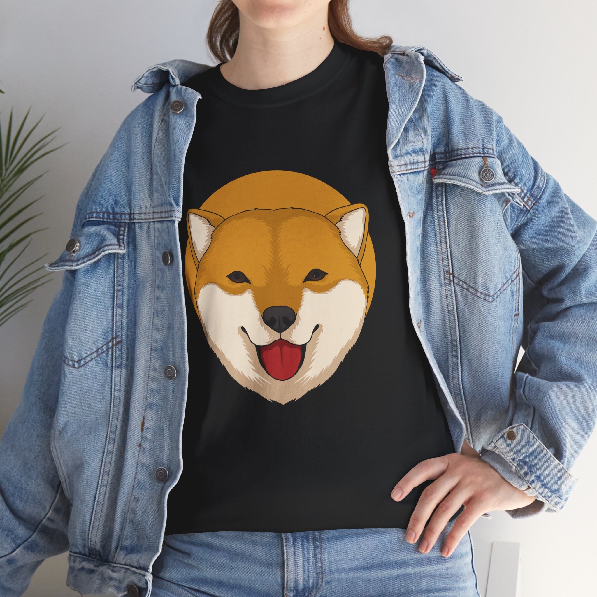 Copy of Copy of Copy of Doge Dog Head Meme Unisex T-Shirt